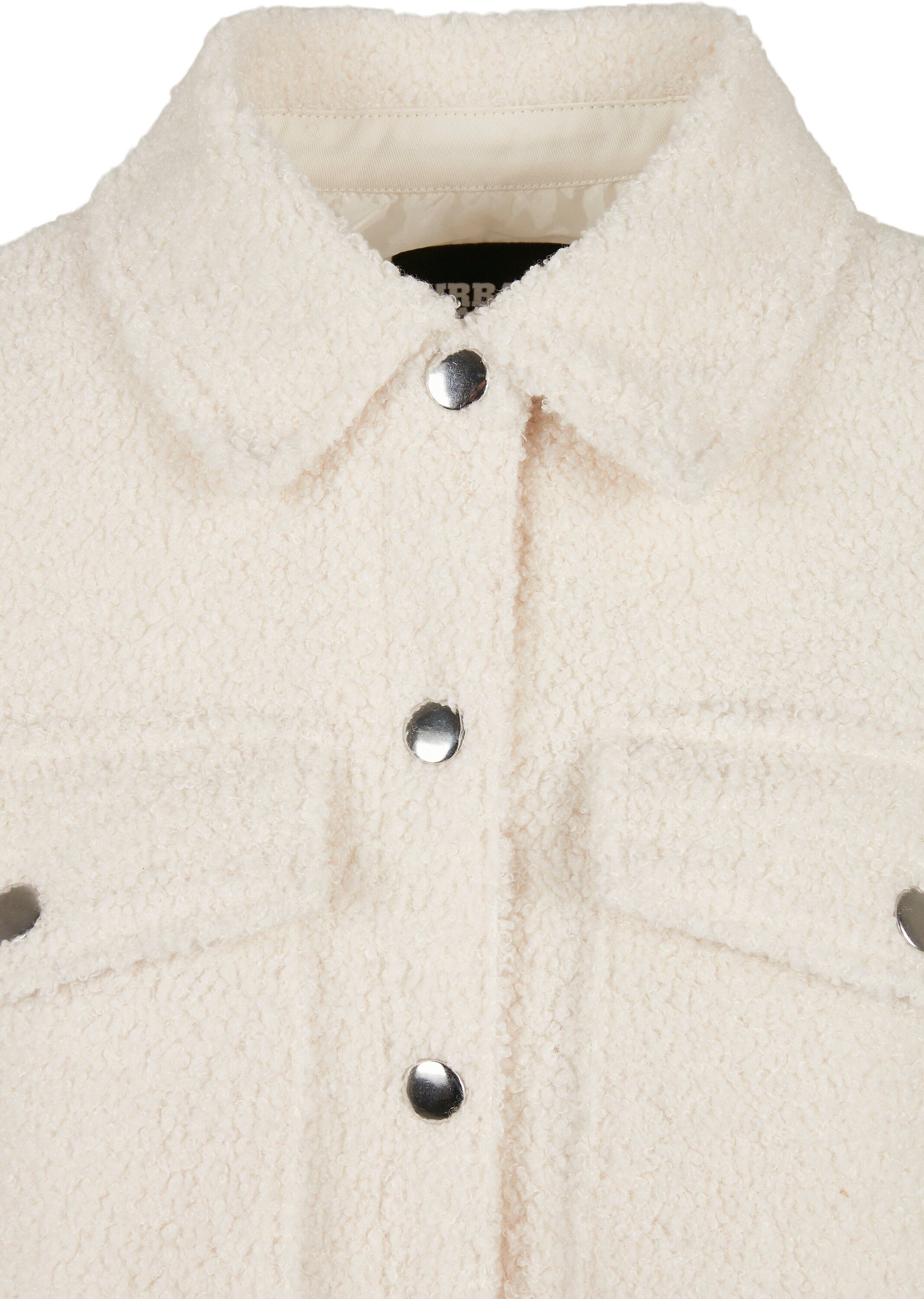 Damen URBAN Overshirt (1-tlg) Sherpa Langarmhemd whitesand Ladies CLASSICS