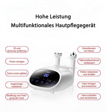 COOL-i ® Beauty-Multigerät, Anti-Aging-Massage-Ultraschallgerät, Gesichts- und Augenpflege