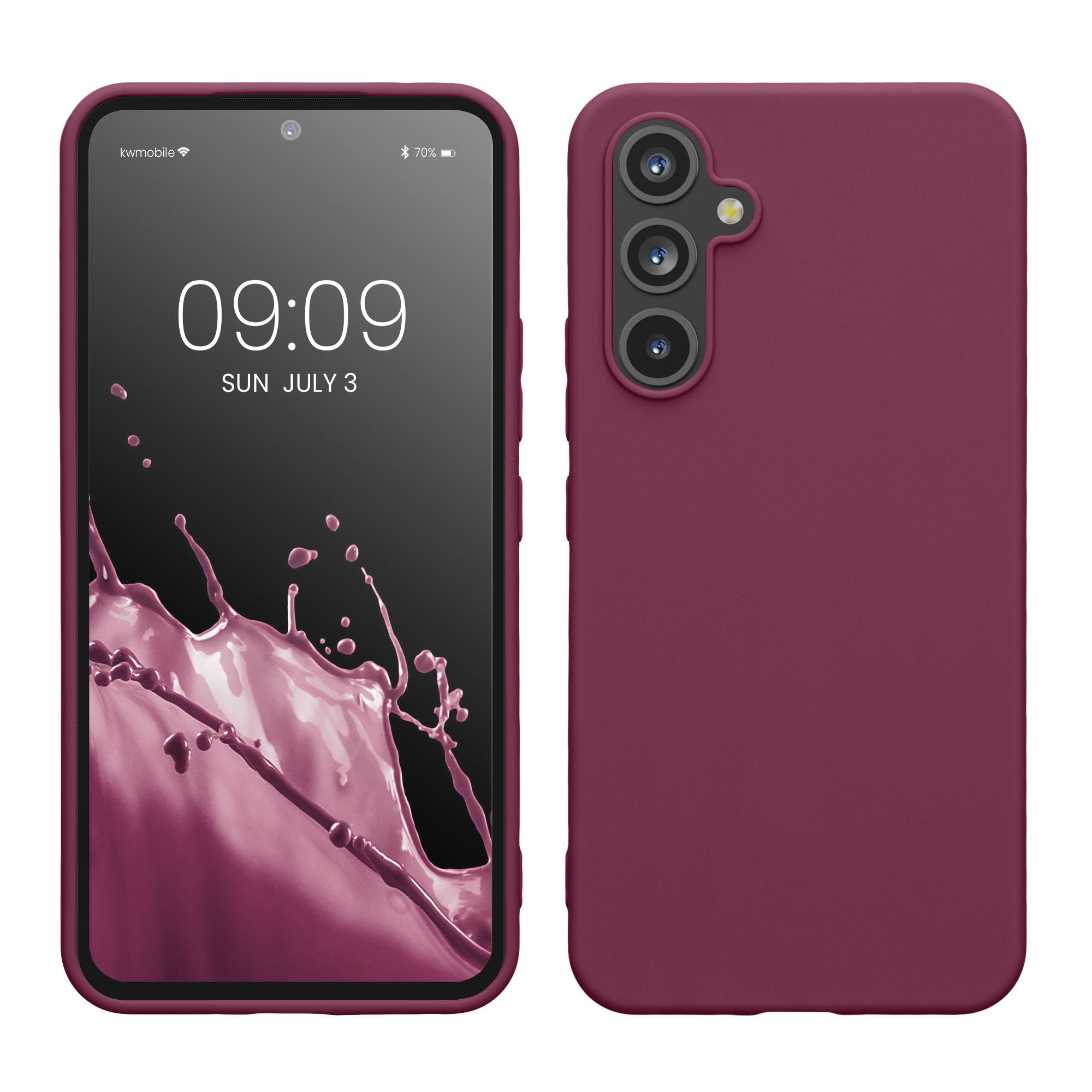 kwmobile Handyhülle Hülle für Samsung Galaxy A54 5G, Hülle Silikon - Soft Handyhülle - Handy Case Cover