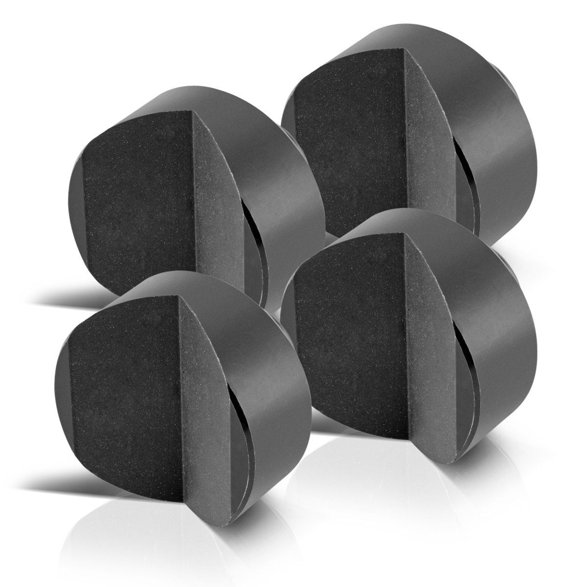 STAHLWERK Werkzeughalter Zentrierbolzen mit Zentrierprisma 44 x 10-20 mm, 4-tlg.