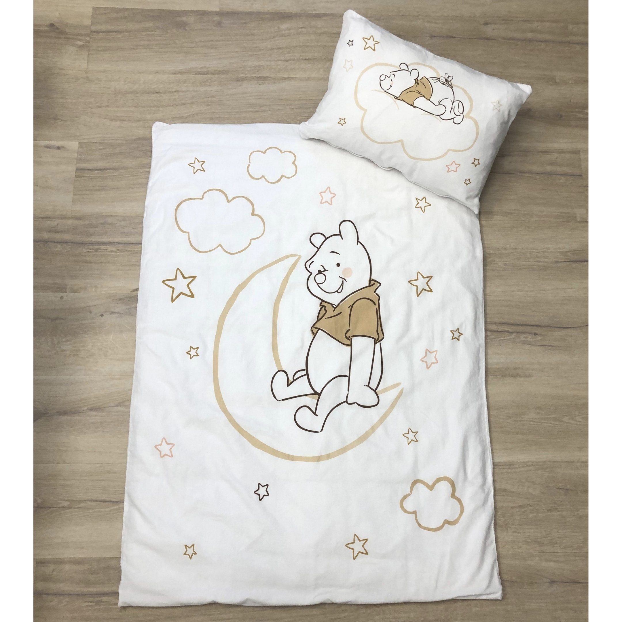 MTOnlinehandel Babybettwäsche Winnie Pooh 100x135 + 40x60 cm, 100 % Baumwol günstig online kaufen