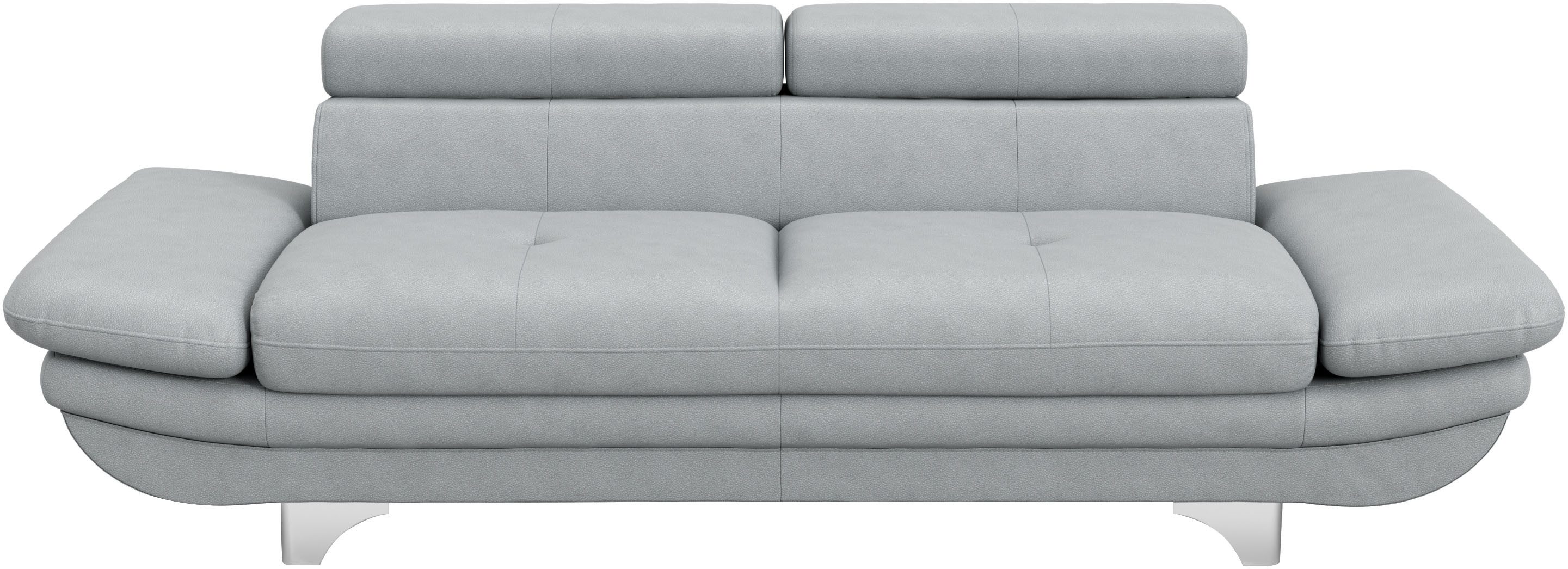 COTTA 3-Sitzer Enterprise, B: 233cm, modernes Einzelsofa, Big-Sofa, mit Armteilverstellung & Kopfteilverstellung