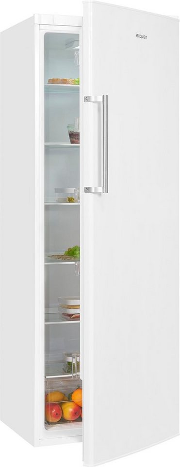 exquisit Kühlschrank KS350-V-H-040E weiss, 173 cm hoch, 60 cm breit, 331 L  Volumen