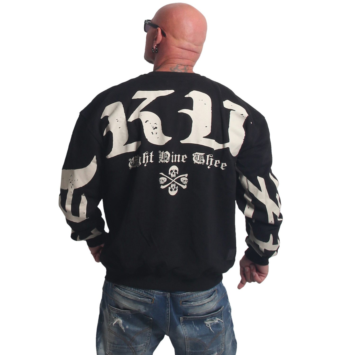 YAKUZA Sweatshirt 3RD im Oversized Look günstig online kaufen