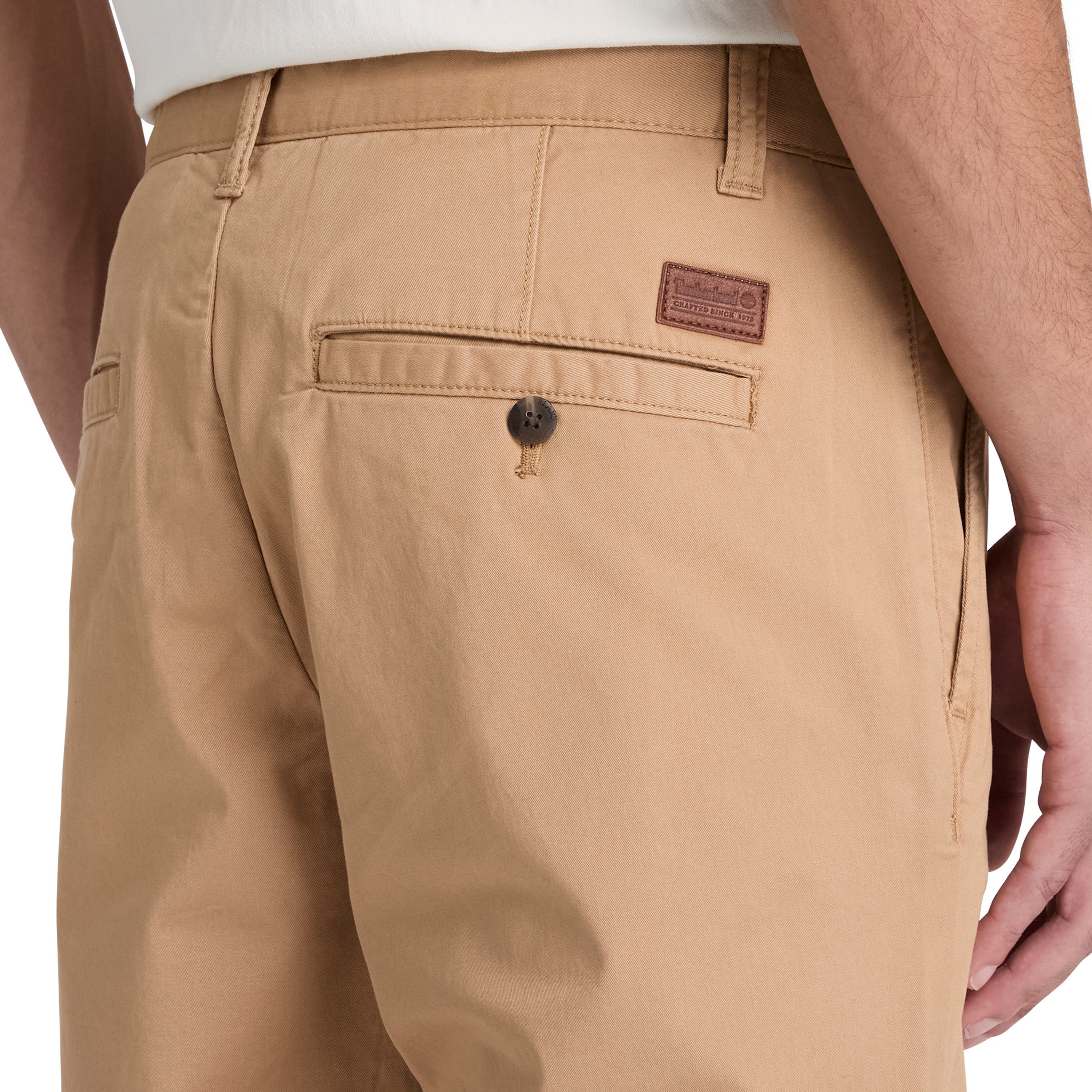 Timberland Chinohose CLAREMONT - Twill Chino Pants (Stra Twill-Chinohose, für sportlichen Stil, aus Baumwolle und Elasthan