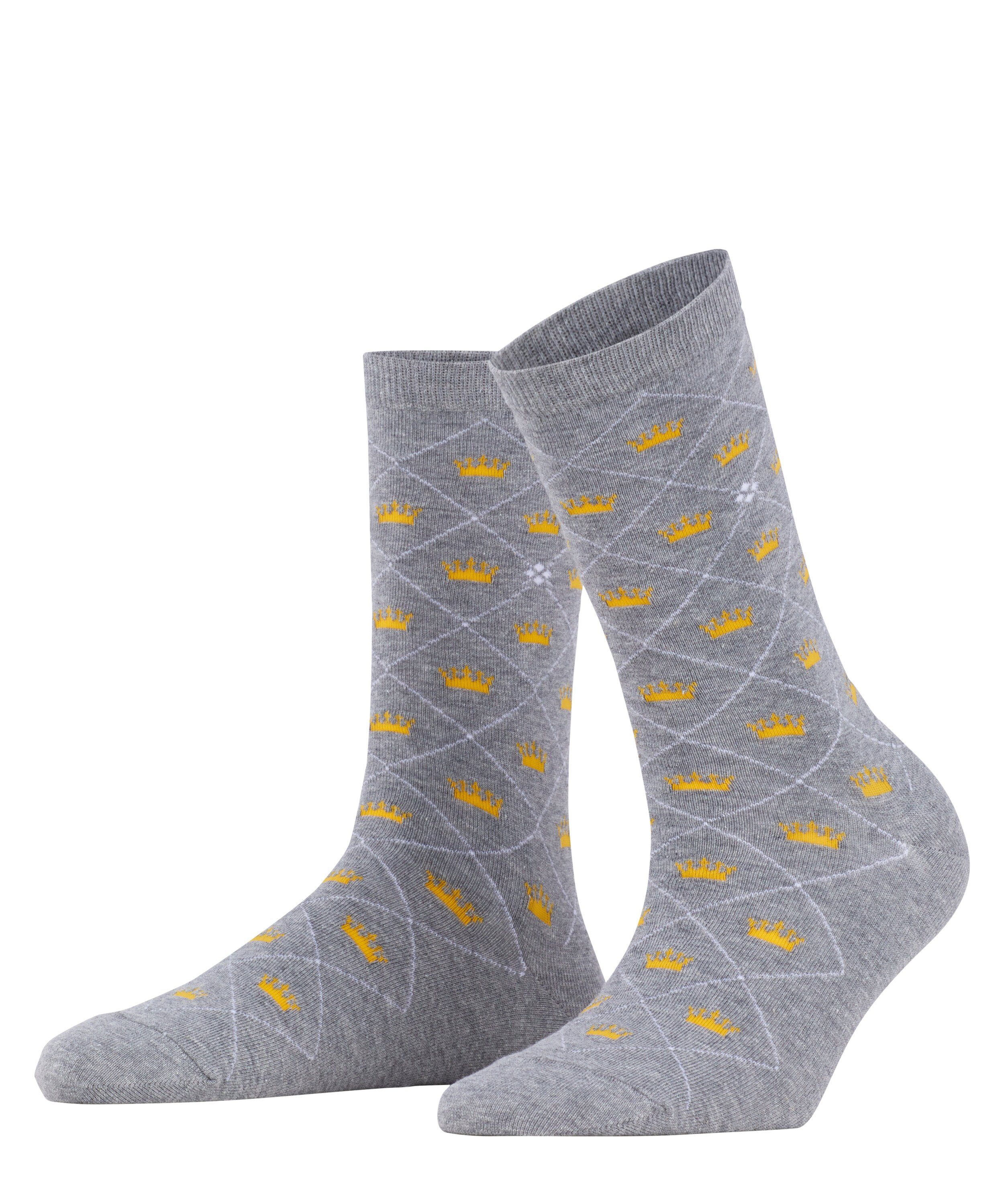 Burlington Socken Crown (1-Paar) mit Argyle Muster & All-Over Motiven
