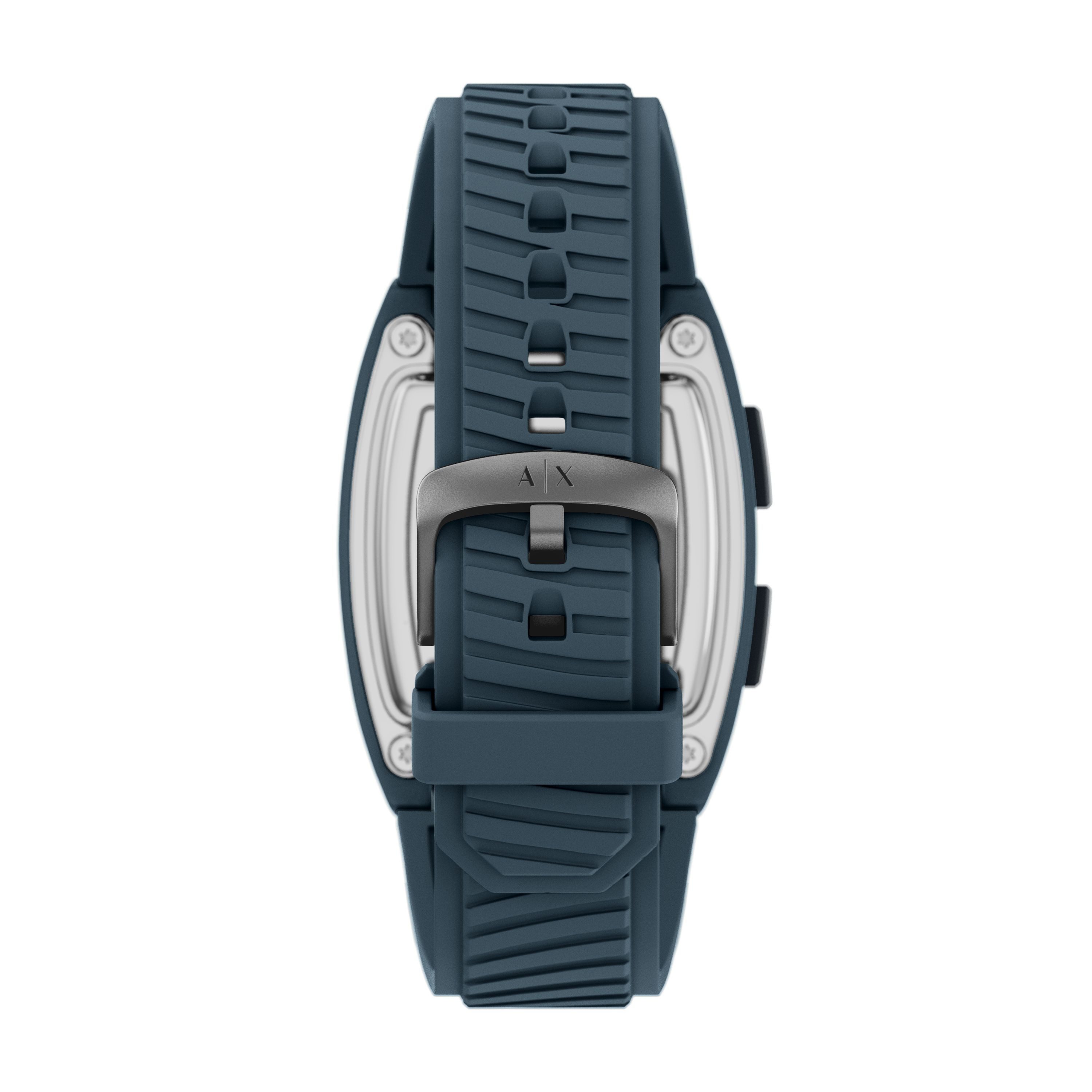 ARMANI EXCHANGE Digitaluhr AX2970, Quarzuhr, Armbanduhr, Damenuhr, Herrenuhr, Silikonarmband, digital