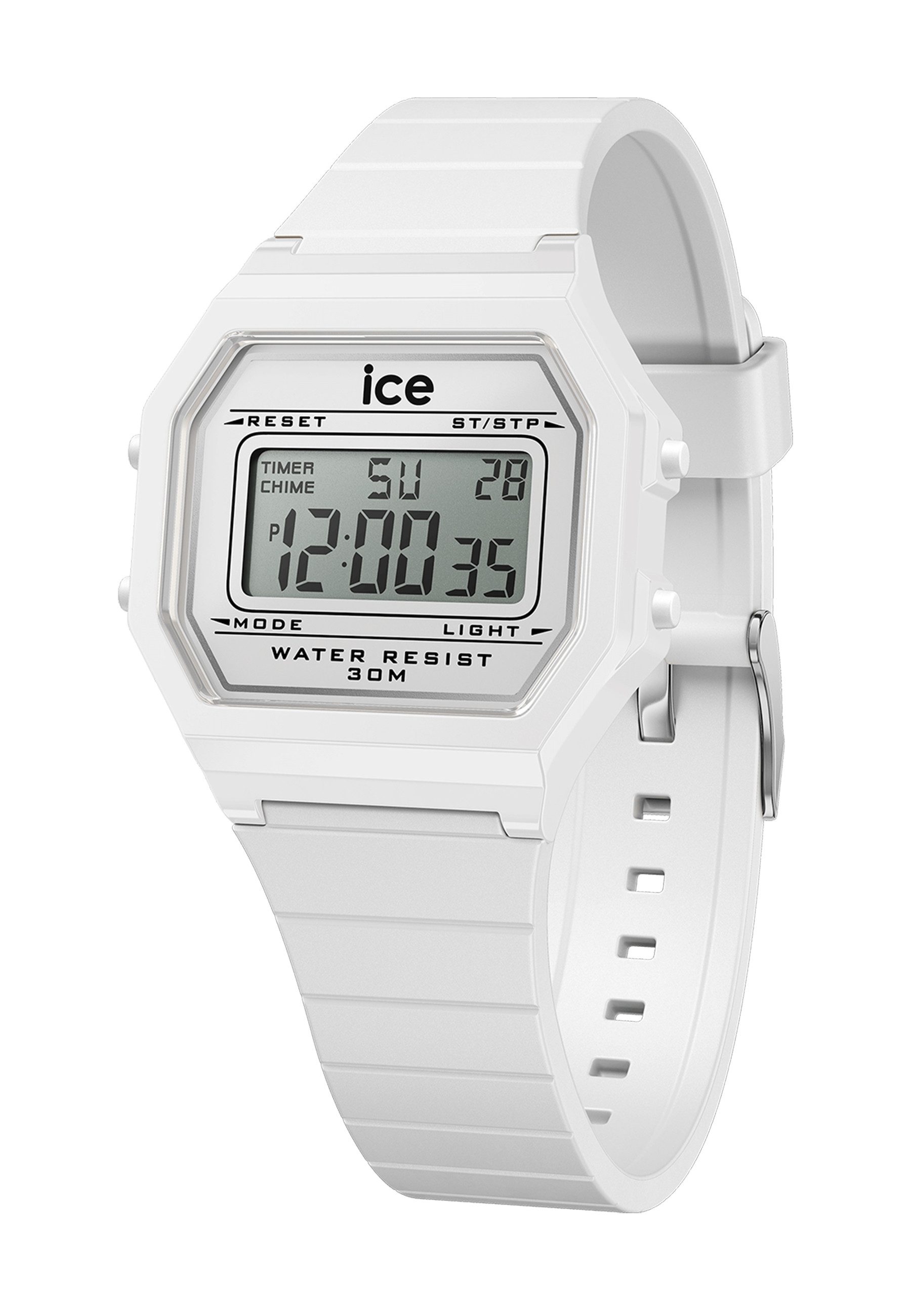 ice-watch Digitaluhr Ice Digit Retro White Small