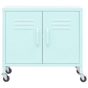 vidaXL Fächerschrank Lagerschrank Mintgrün 60x35x56 cm Stahl (1-St)