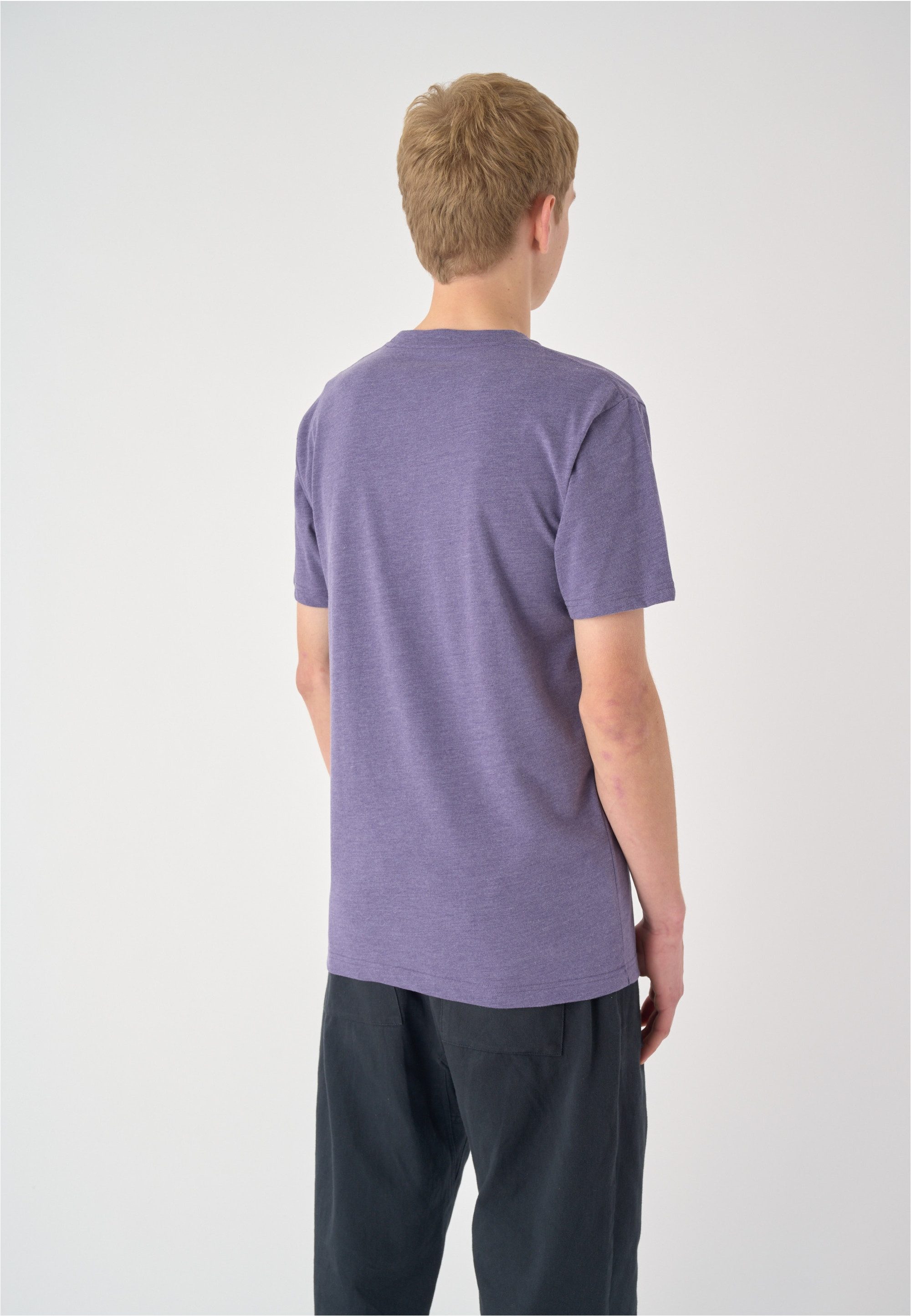 Cleptomanicx T-Shirt Mowe mit klassischem Print