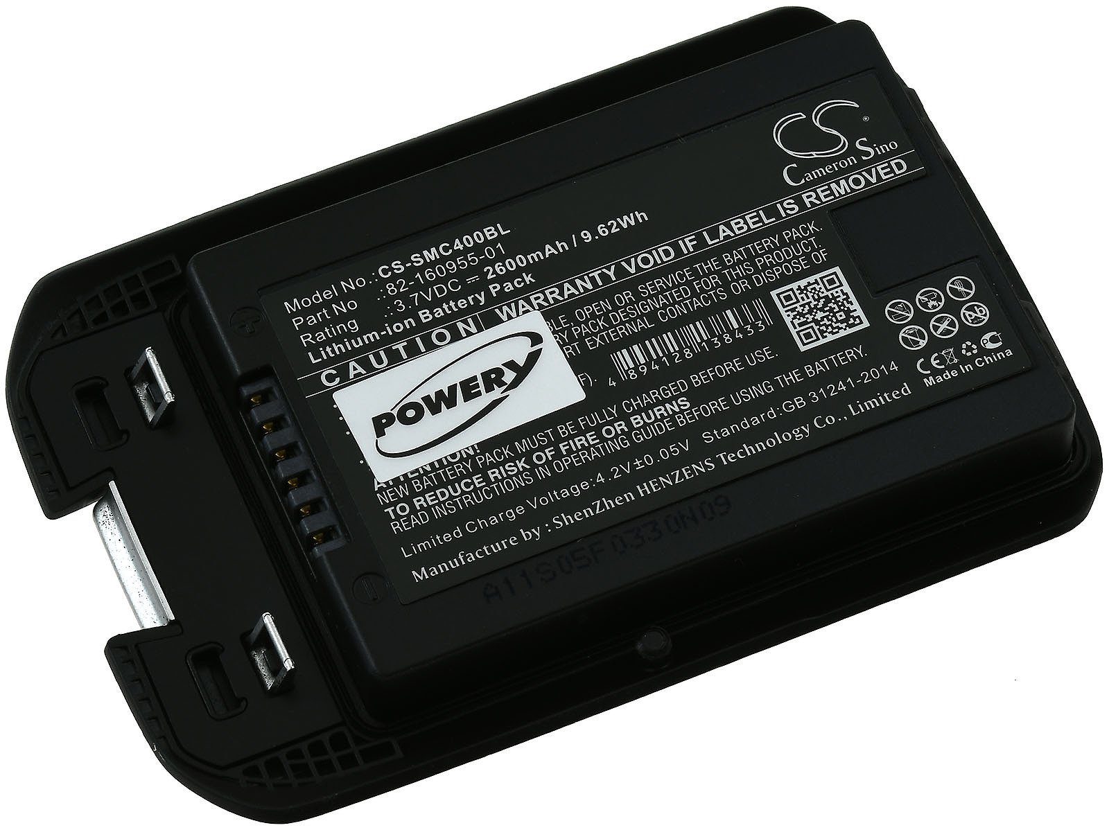 Powery Akku für Motorola MC40 Akku 2600 mAh (3.7 V)