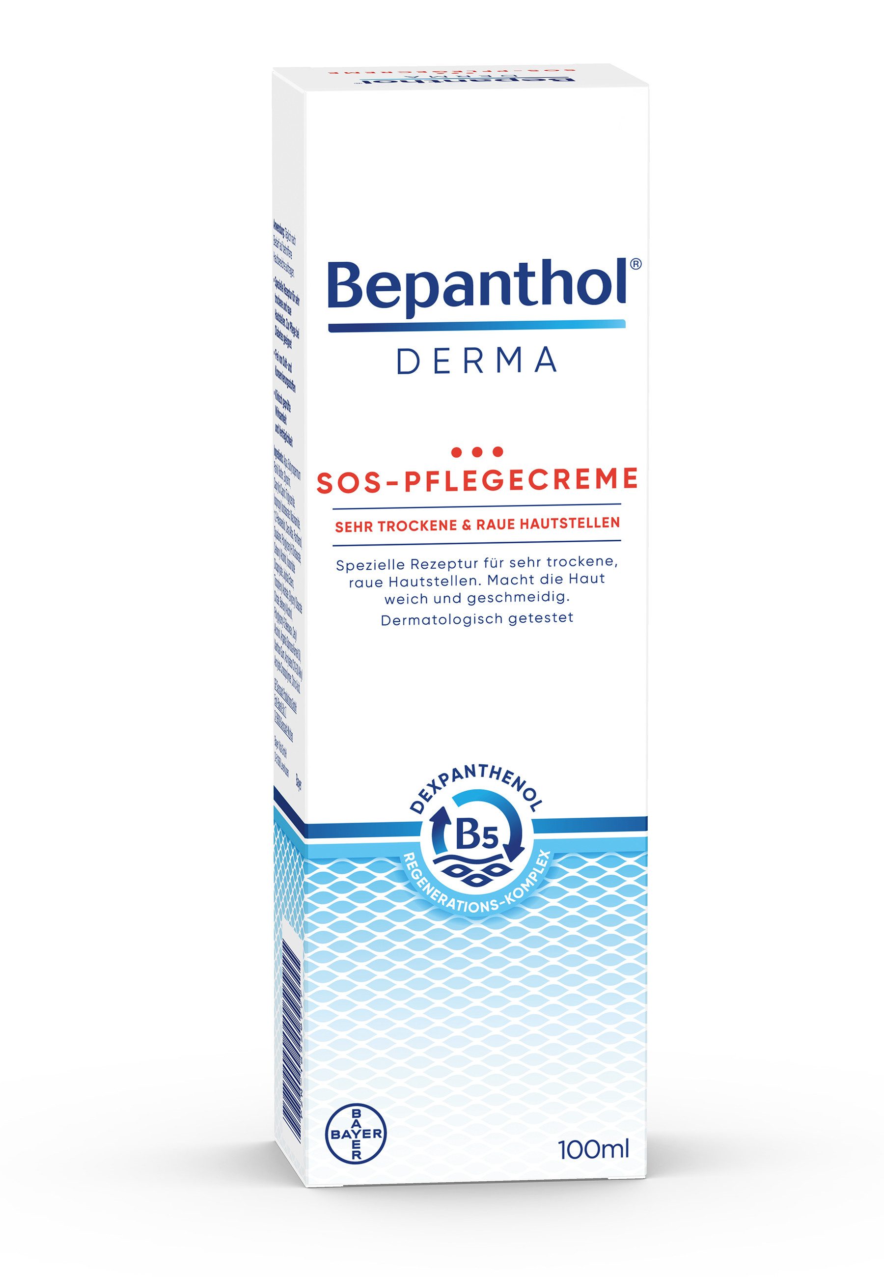 Bepanthol Körpercreme SOS-Pflegecreme, zur täglichen Pflege bei empfindlicher & gereizter Haut