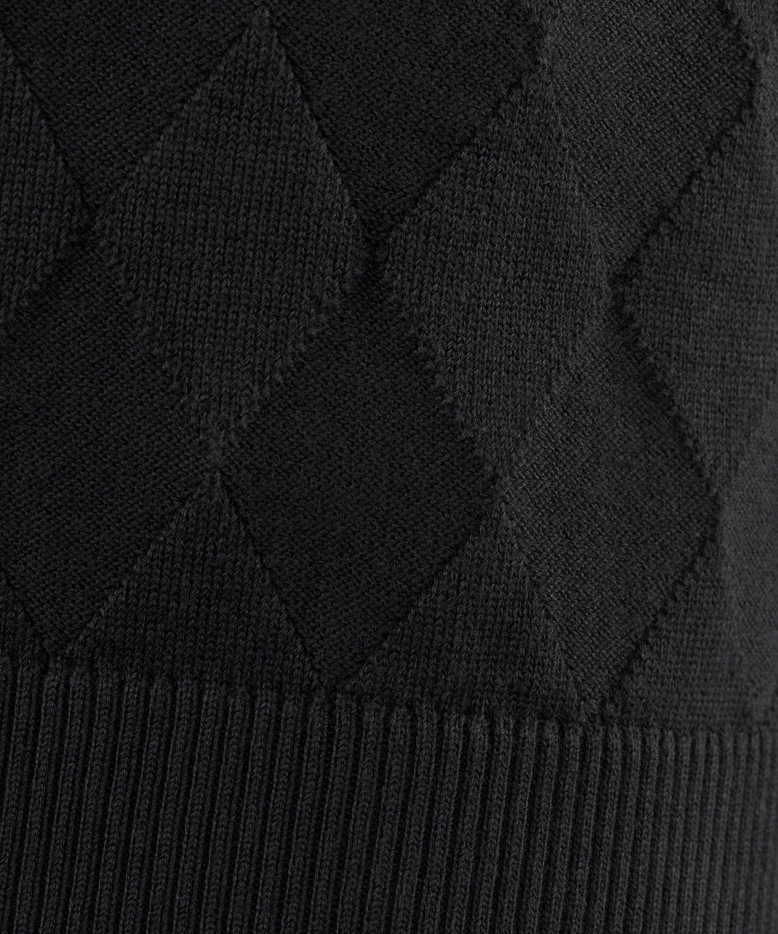 Burlington Strickjacke (3000) black Baumwolle aus