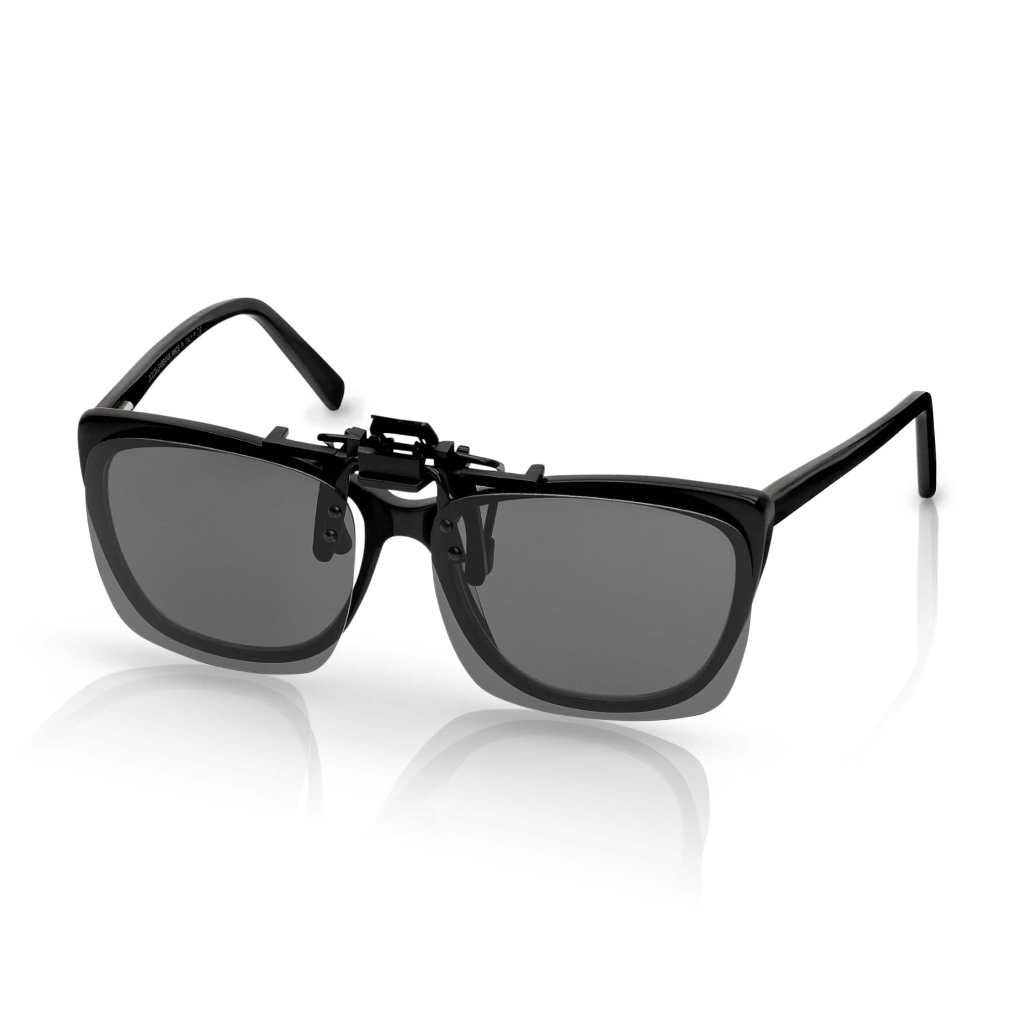 Pilotenbrille On Eyewear mit Schwarz Linsen Clip Polarisiert Aufsatz Brillen BEZLIT (1-St) polarisierten