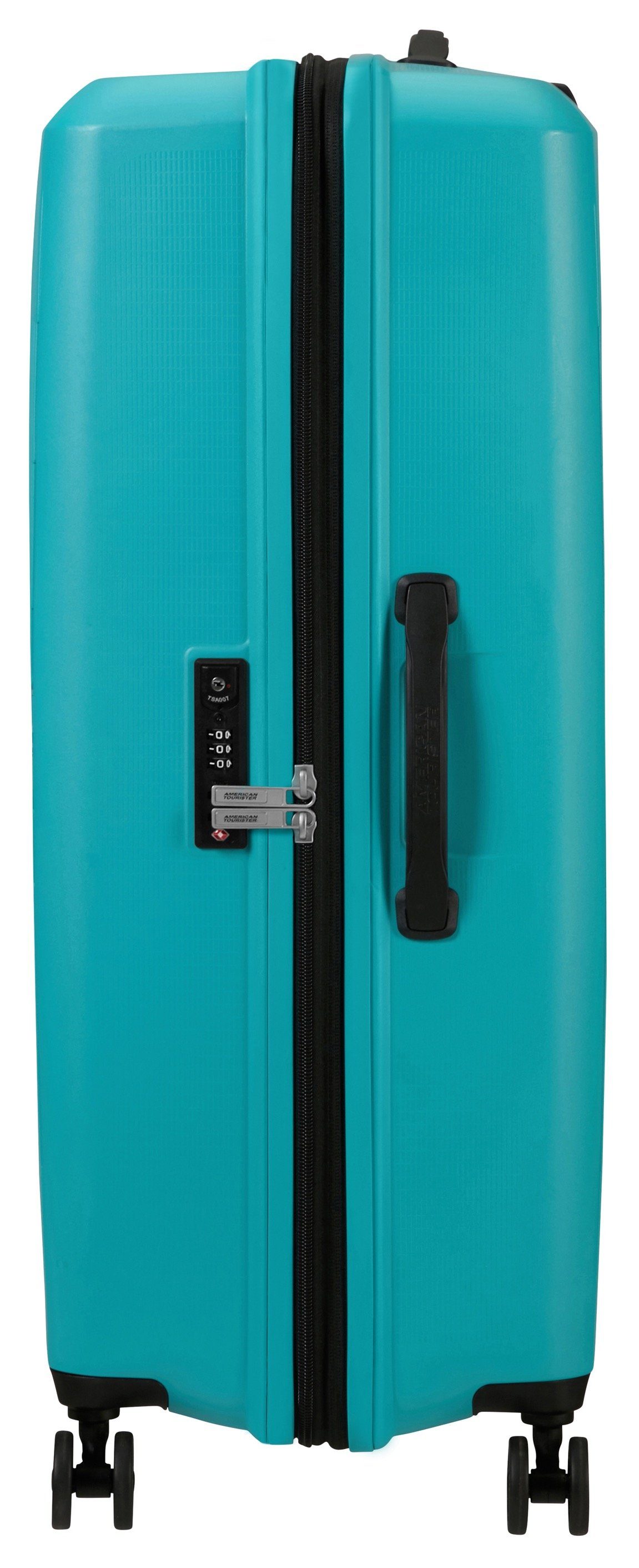 Spinner American Tourister® Koffer 4 exp, tonic 77 AEROSTEP turquoise Rollen
