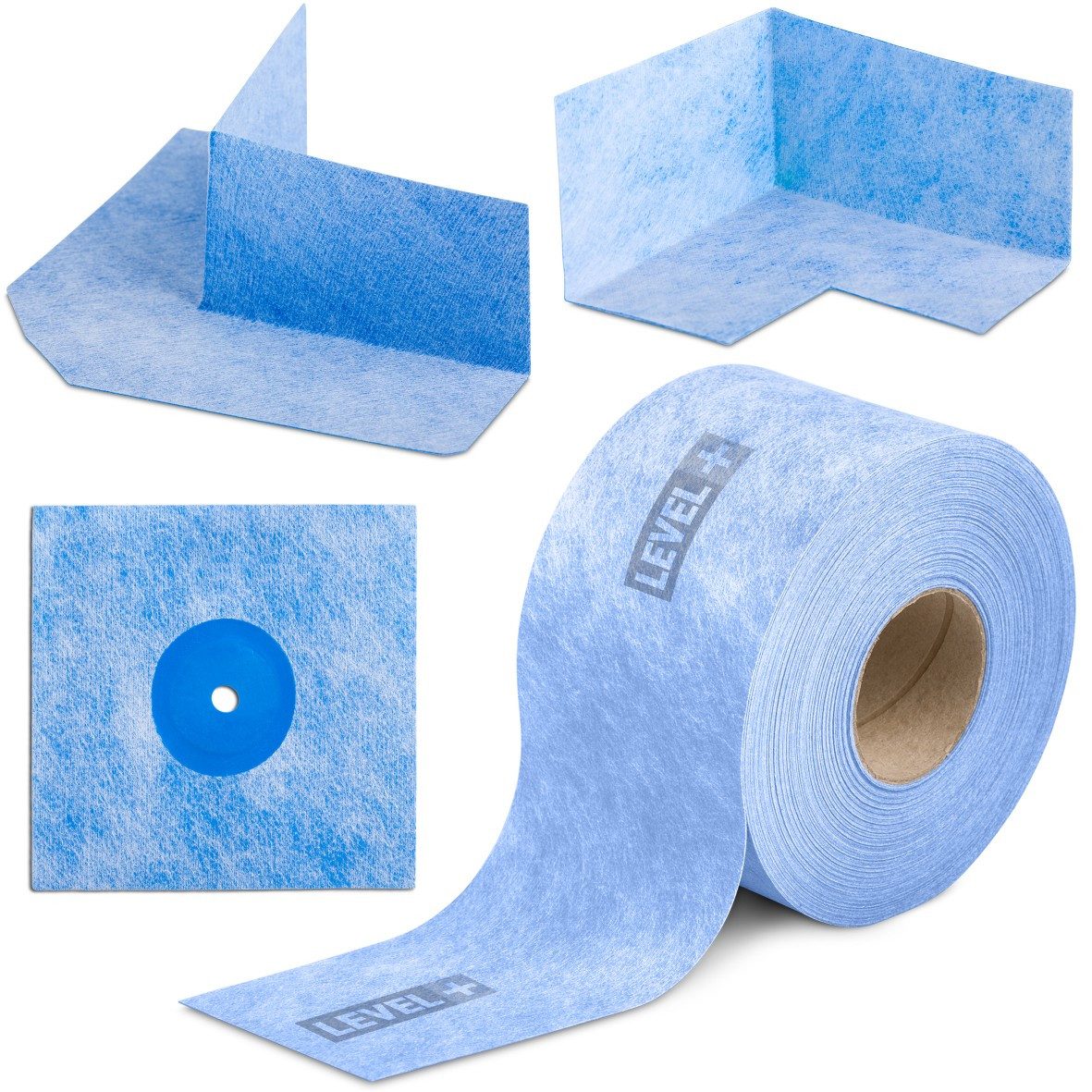 Level+ Fugendichtband Bandset Dusche Balkon Dichtband Dichtbahn Duschelemen günstig online kaufen