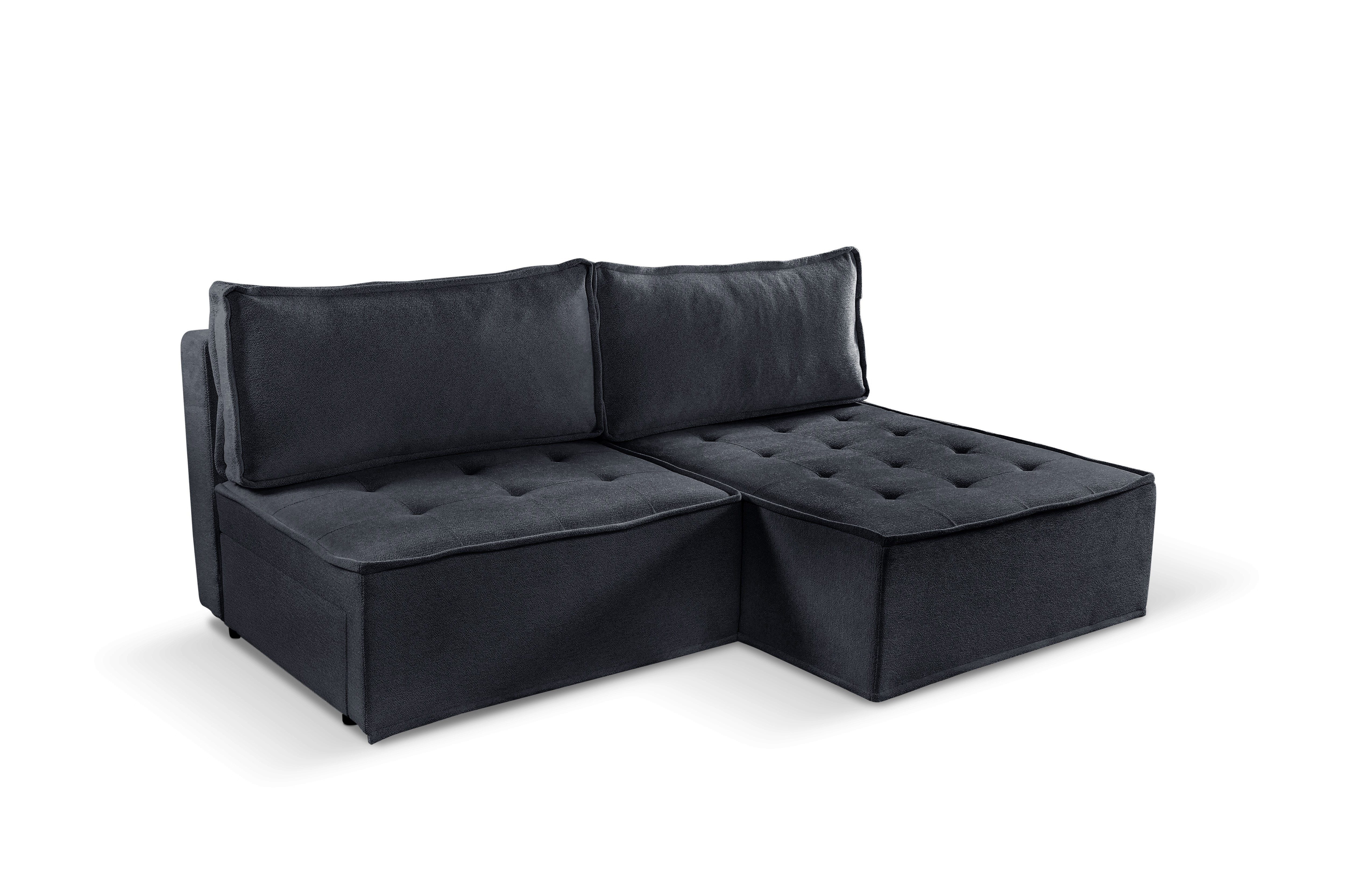 Kaiser Möbel Ecksofa Bohoo Mini modernes Ecksofa mit Schlaffunktion