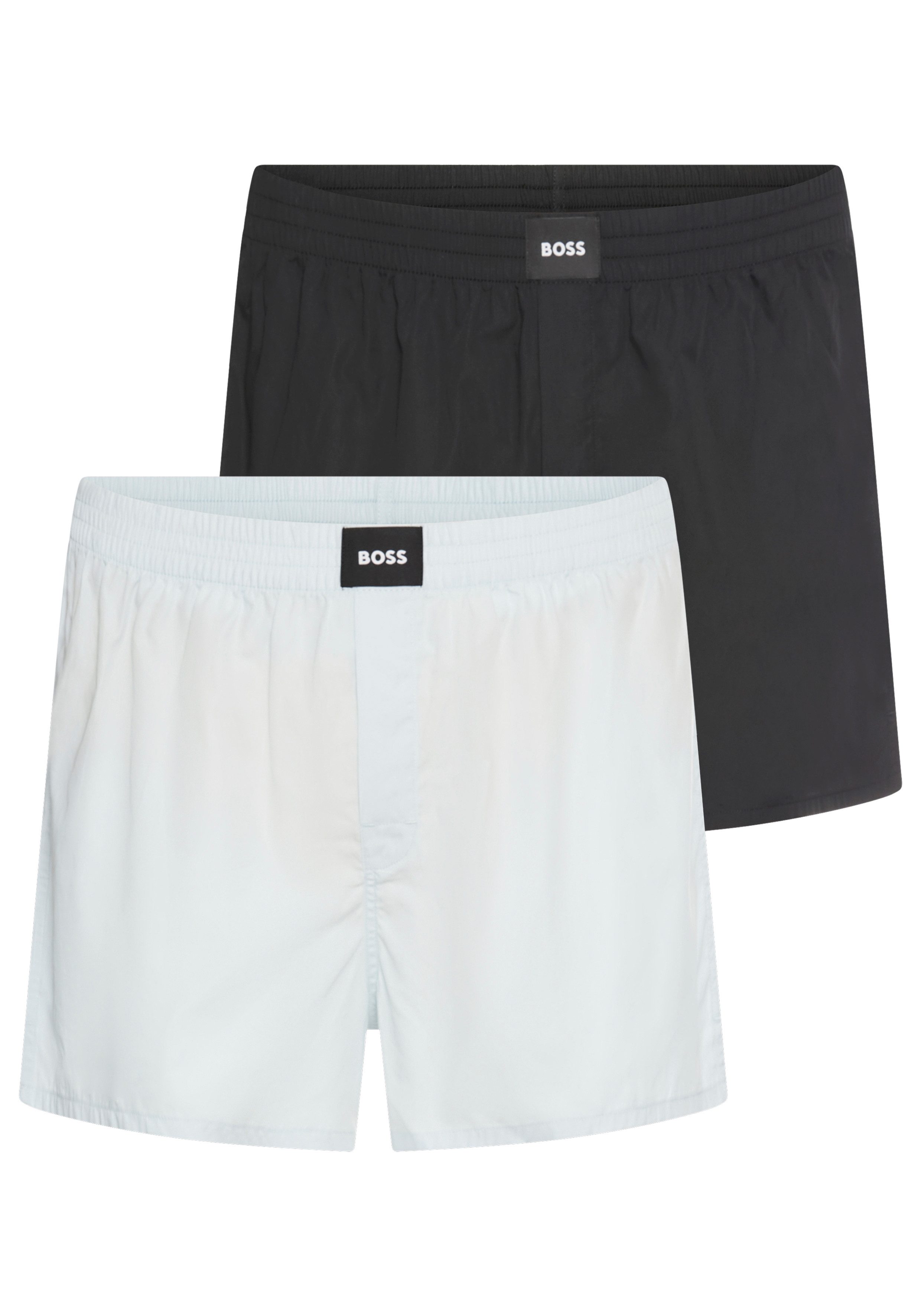 BOSS Boxer 2P Boxer S. CW Peach (Packung, 2-St) mit BOSS Logopatch auf dem günstig online kaufen