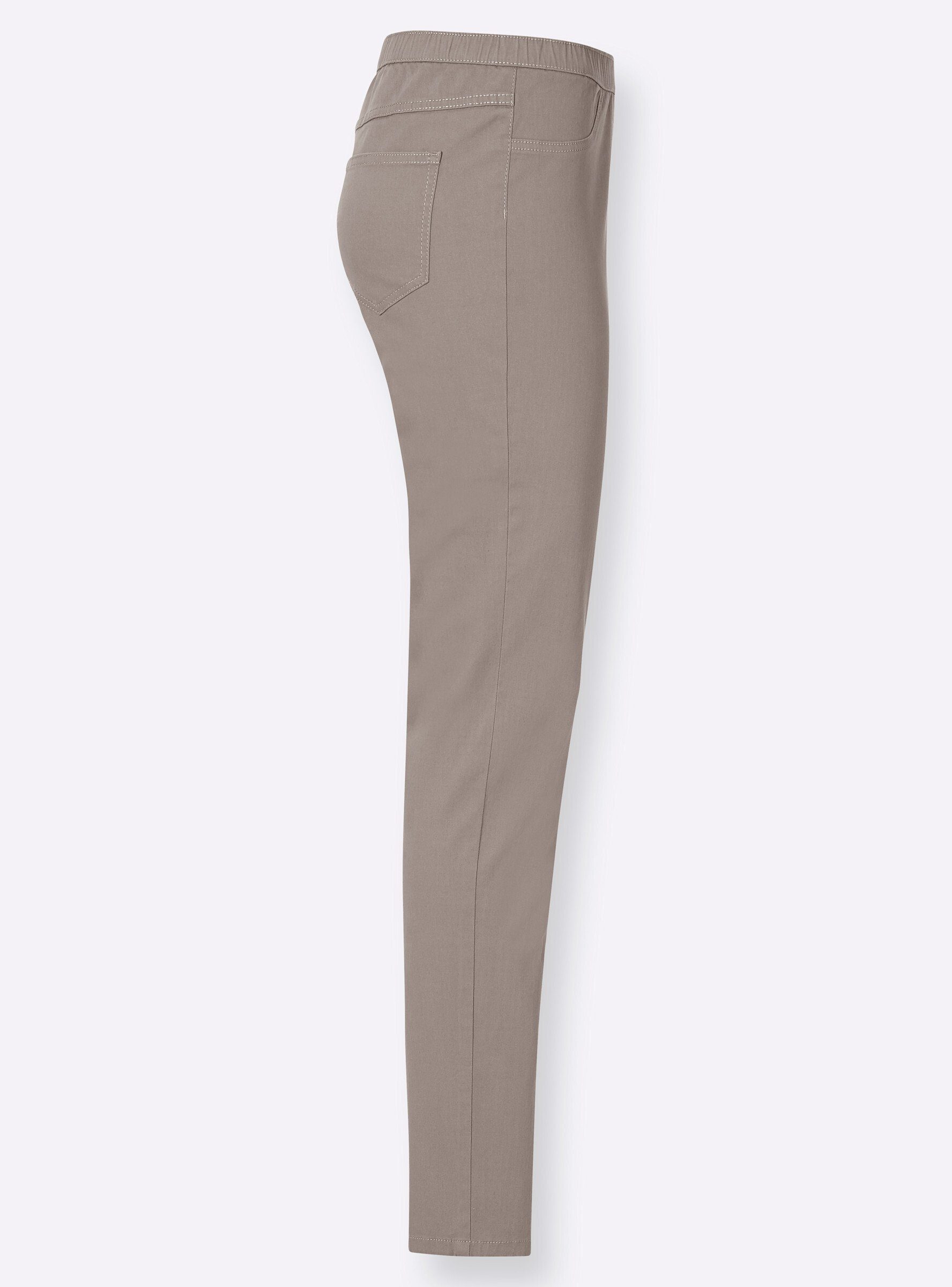 an! taupe Bequeme Jeans Sieh