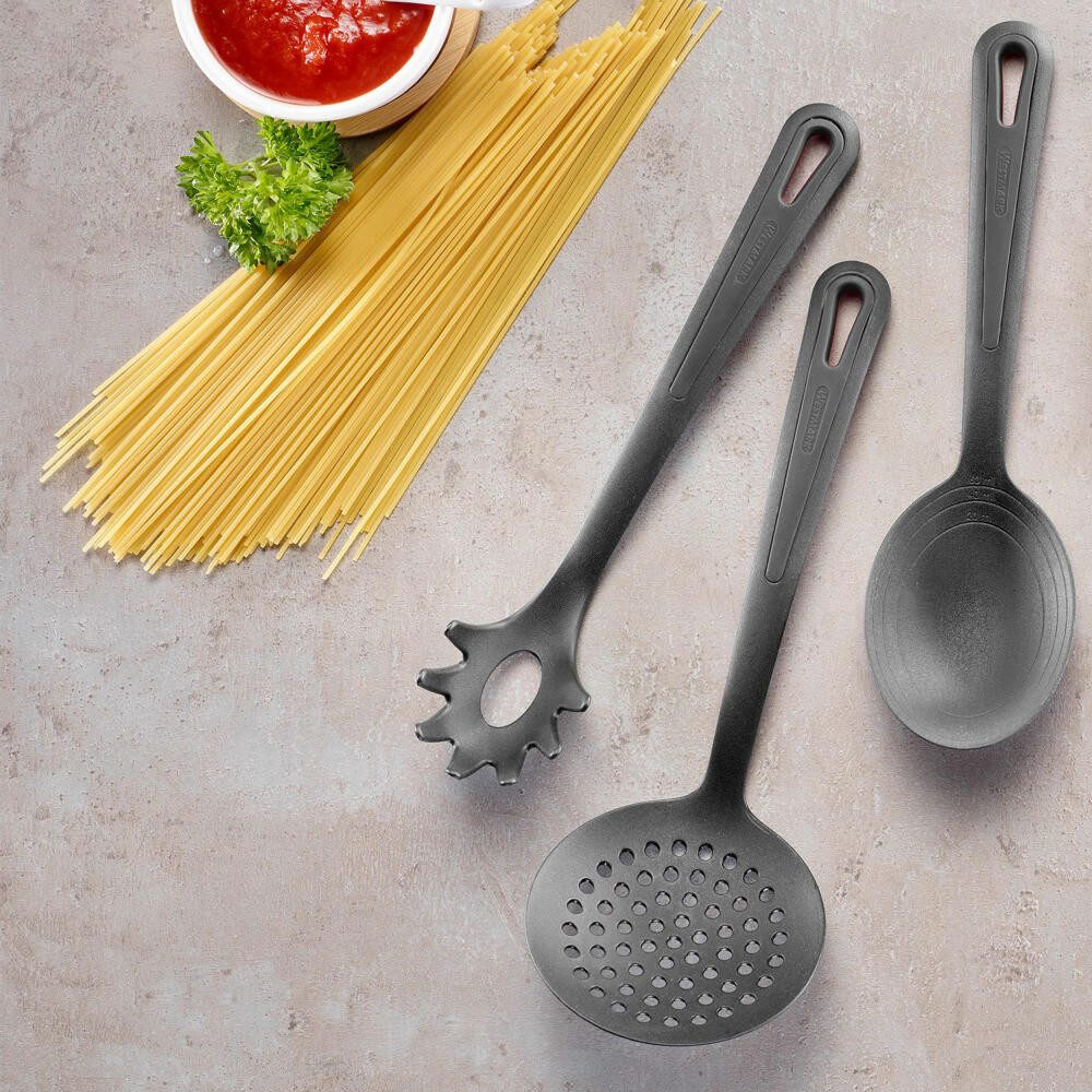 WESTMARK Salatbesteck 3 Salat- u. Servierlöffel, Große Mulde, Innenliegende Skala: 20, 40 + – Bild 5 von 5