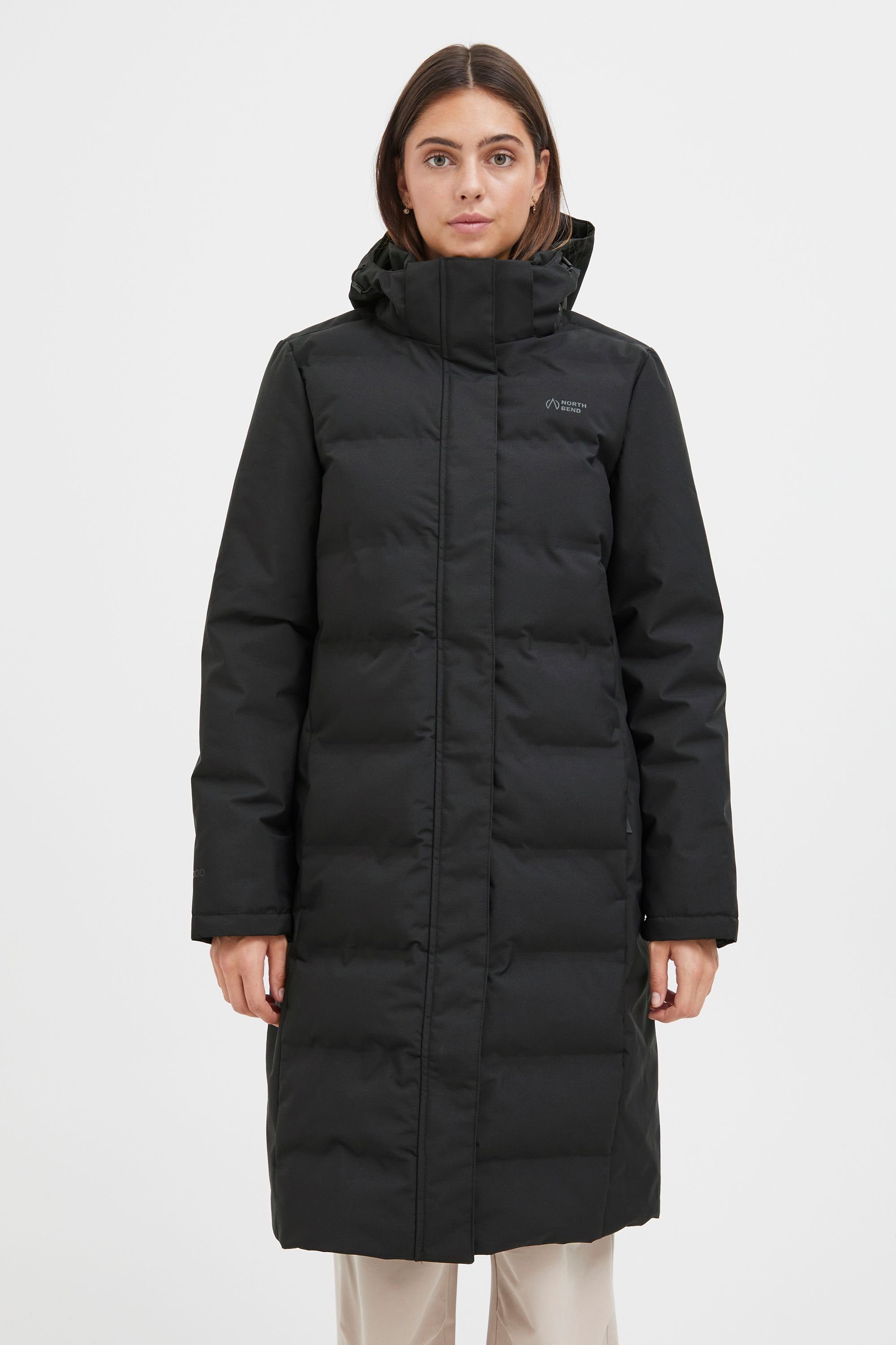 North Bend Steppjacke NBMarta W 223142MMM W-PRO 5.000 mit wasserdichter Beschichtung Black (1001)