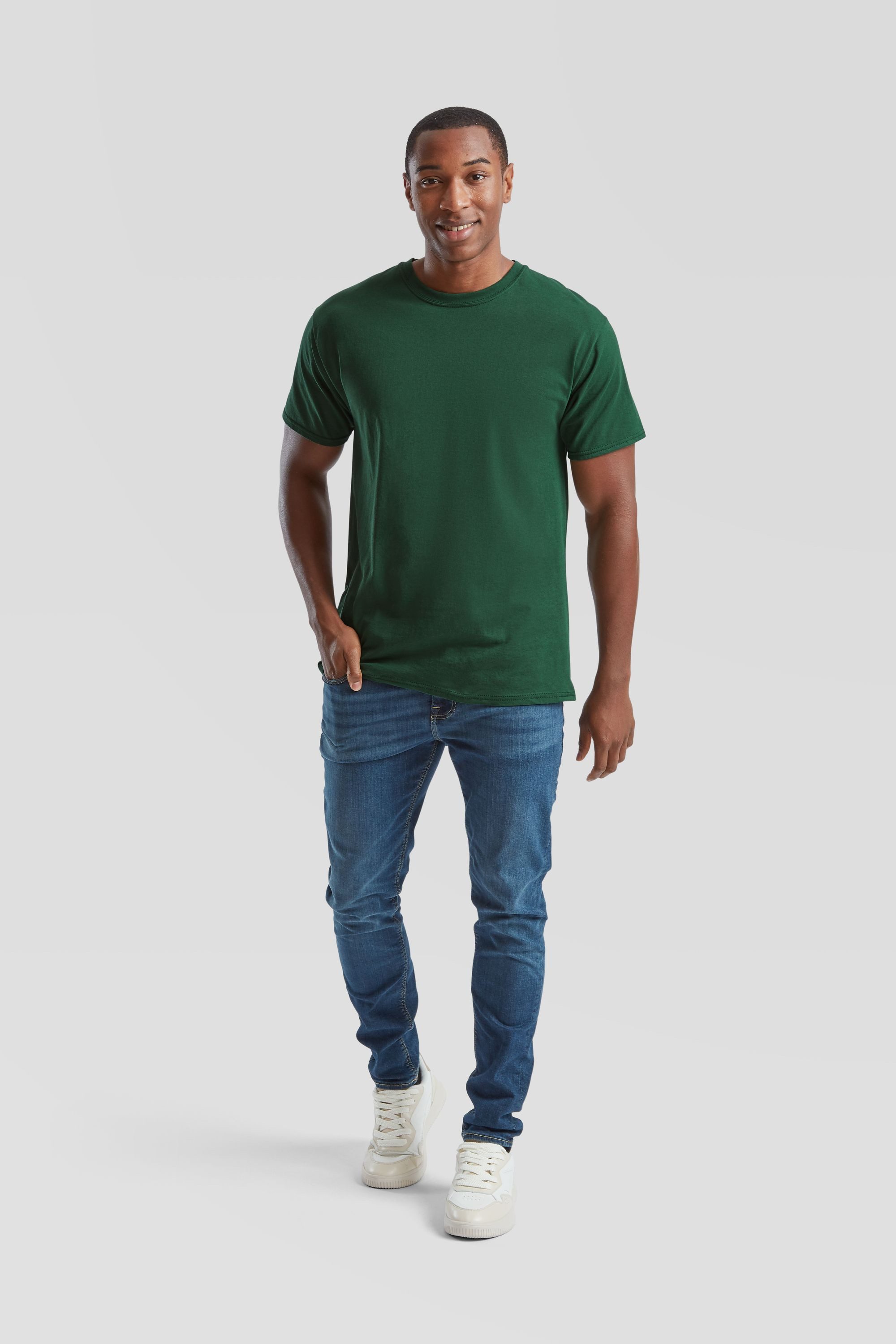 Fruit of the Loom Rundhalsshirt Fruit of the Loom Valueweight T