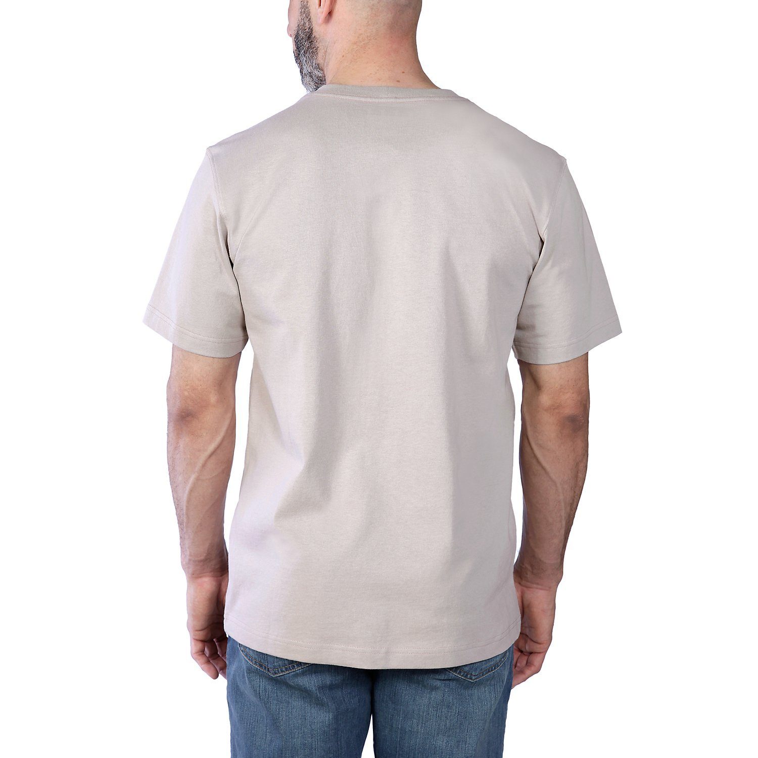 T-Shirt Pocket Relaxed K87 Mink Carhartt Fit