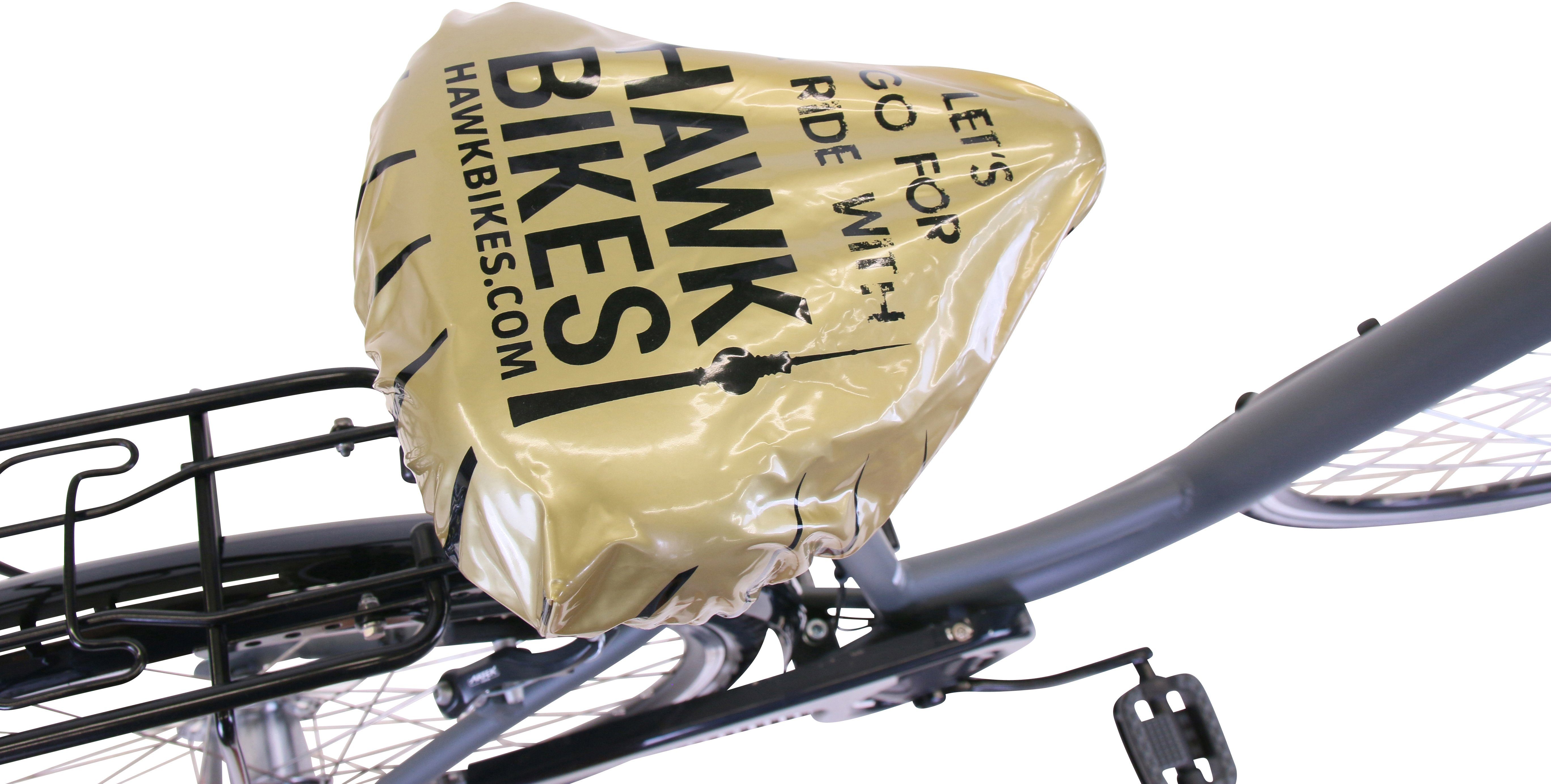 Thumbnail - HAWK Bikes Cityrad City Wave Deluxe Plus Grey, 7 Gang Shimano Nexus Schaltwerk, für Damen und Herren