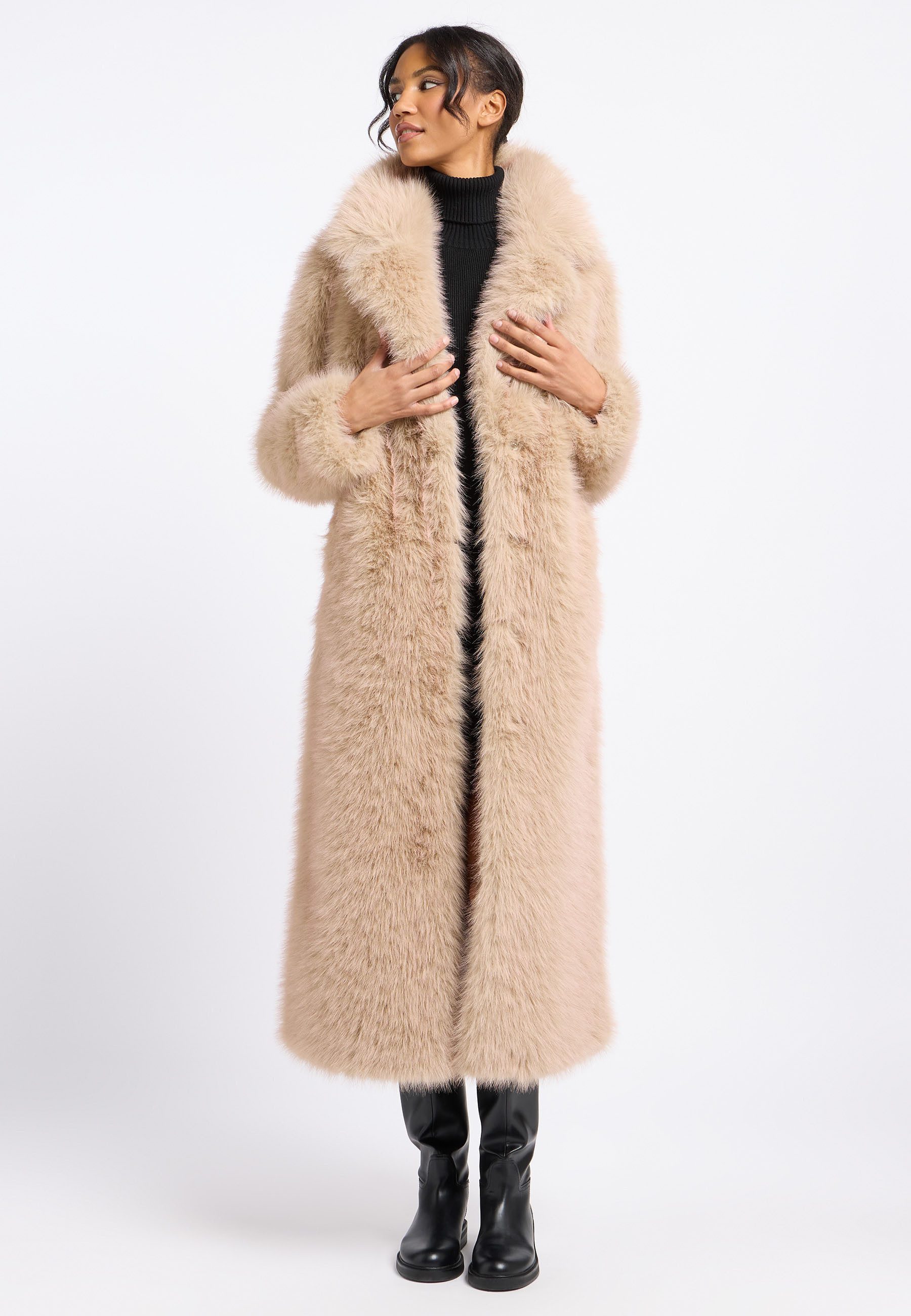 Frieda & Freddies Fellimitatmantel Fake Fur Coat / Moon-lake günstig online kaufen