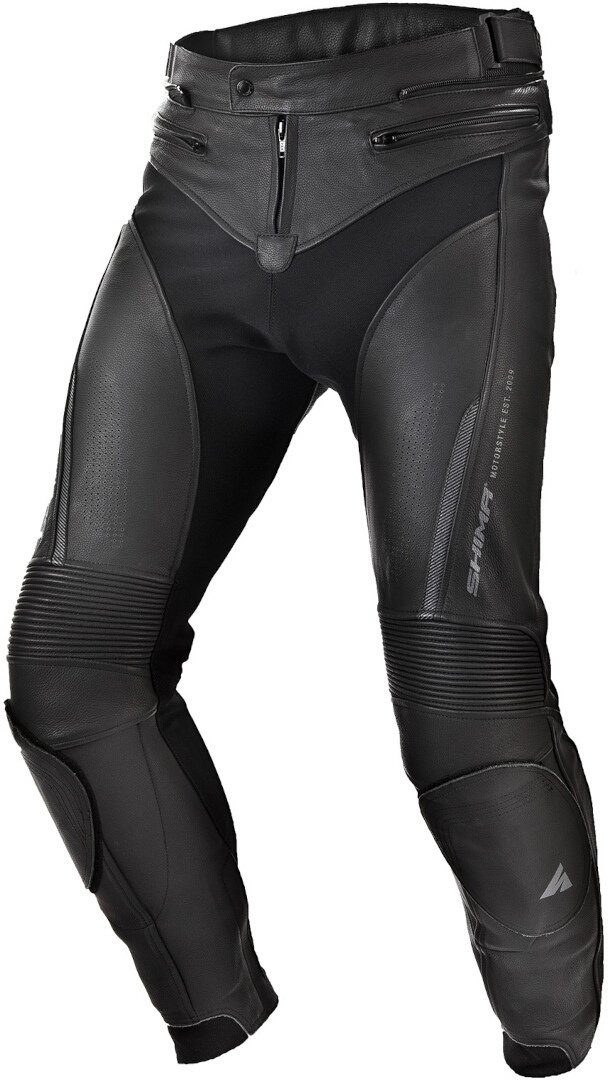 SHIMA Motorradhose Chase Motorrad Lederhose Knieprotektoren günstig online kaufen