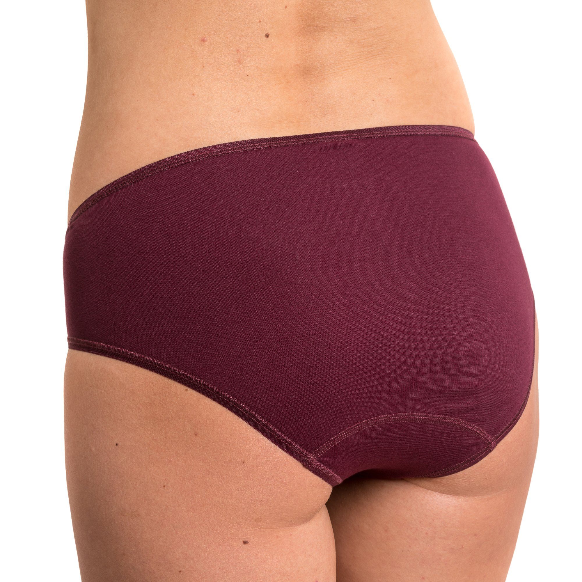 HERMKO Midislip 17031 Baumwolle/Modal Jazz-Pant elastischen Abschlüssen softweich