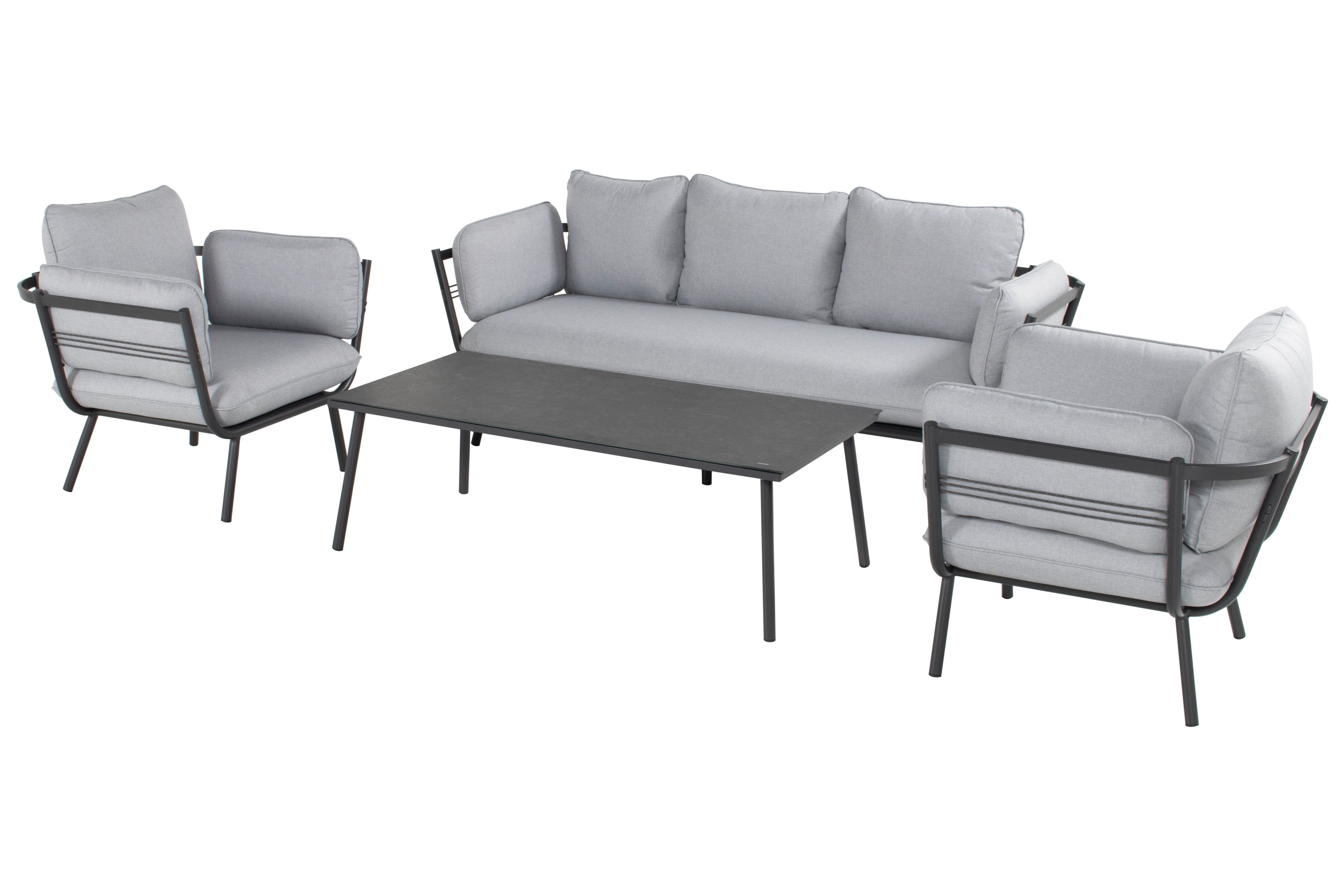 Hartman mit Tisch, Loungesofa Hartman Lounge Set 1 Catalonia