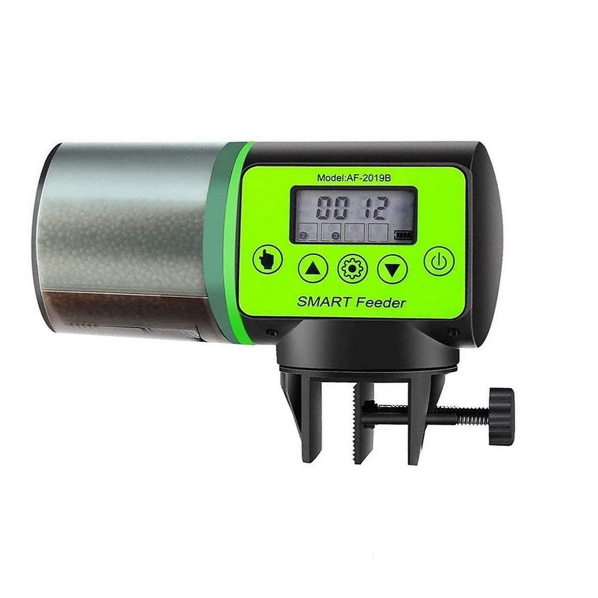 Fisch-Futterautomat 200ML Fischfutterspender für Fische Aquarium mit digitaler Timer