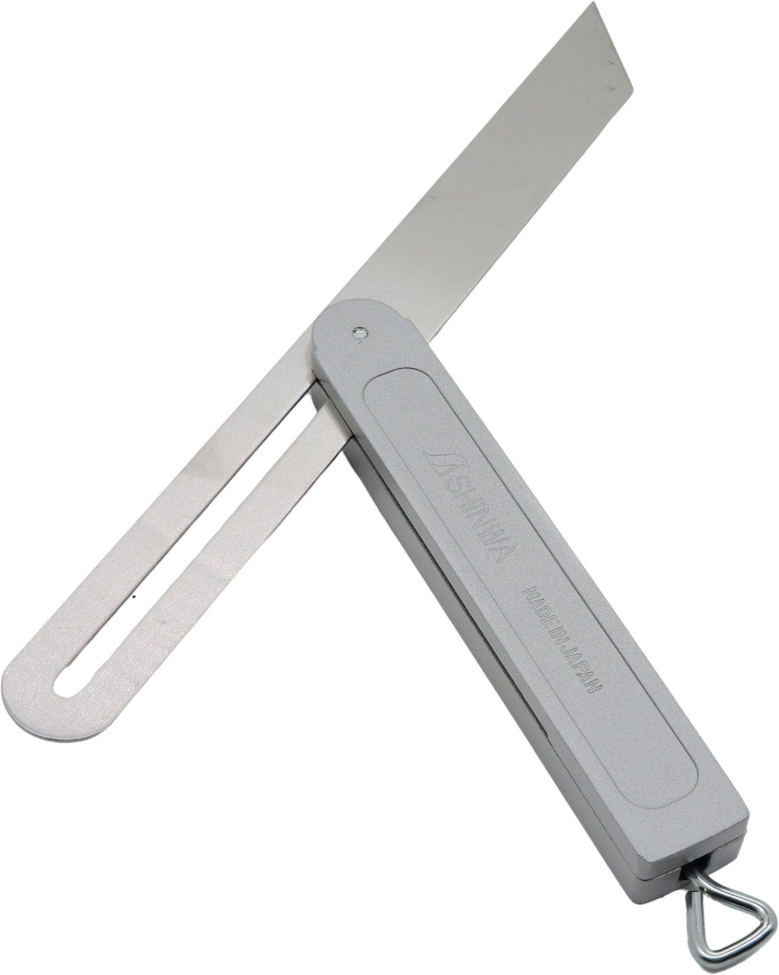 FAMEX Zimmermannswinkel 33919 Zimmerer-Schmiege 20 cm, (Konturenmesser, 1-St), Winkelmesser, Made in Japan