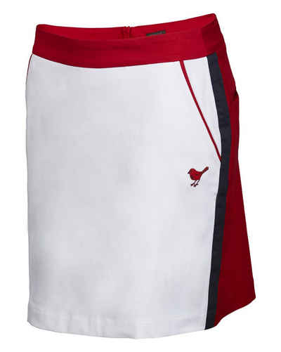 girls golf Skort Girls Golf Skort 'Red White Swing' Damen L