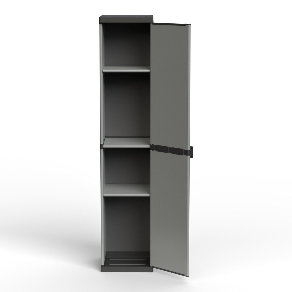 Kreher Mehrzweckschrank 'Armadio', modulares System aus Kunststoff für Keller, Garten, Garage