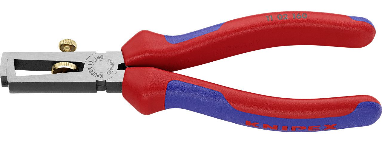 Knipex Kabelzange Knipex Abisolierzange 160 mm schwarz