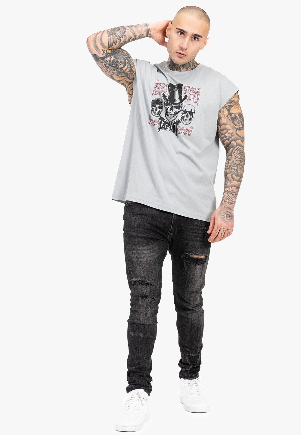 TAPOUT T-Shirt SKULL TANK