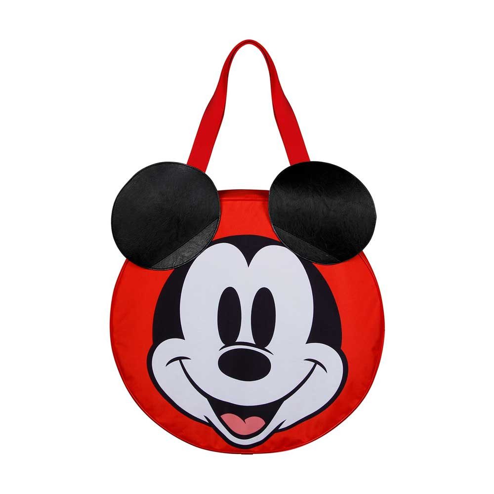 Karactermania XL-Strandtasche Disney Micky Maus Jumbo Badetasche Henkeltasche Tragetasche Strand, praktische Henkel