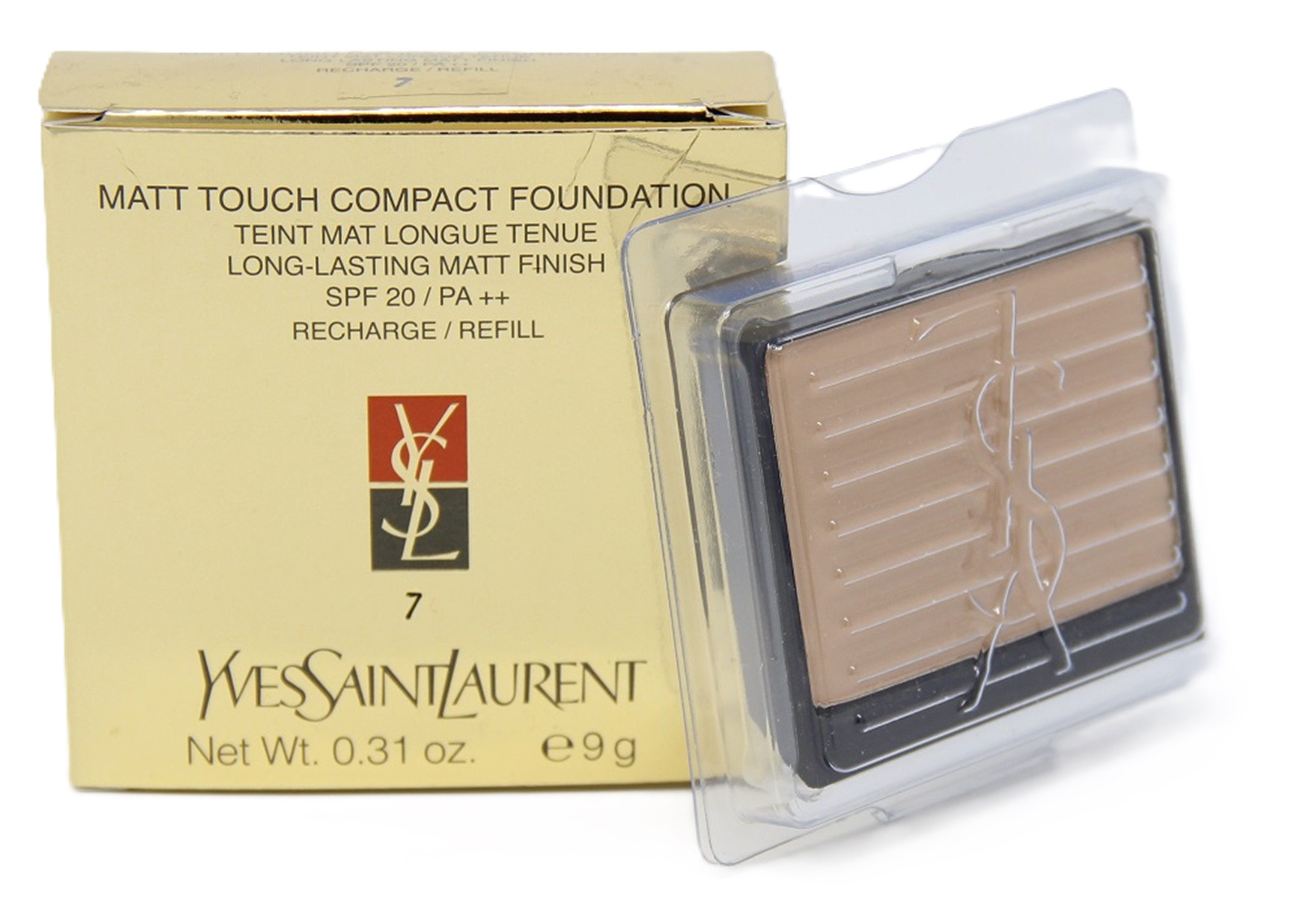 YVES SAINT LAURENT Foundation Yves Saint Laurent Matt Touch Compact Foundation SPF20 Refill 7