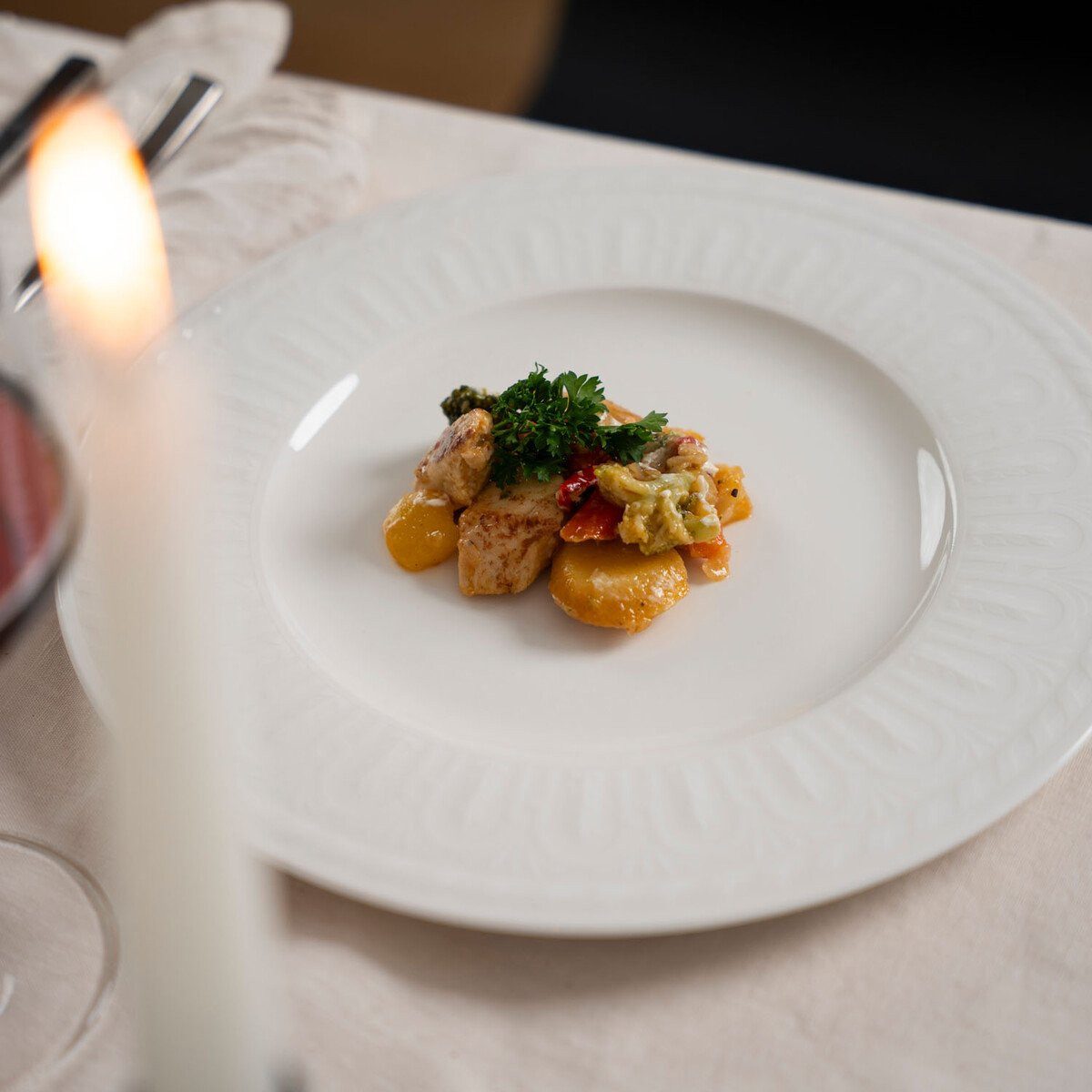 Villeroy & Boch Pastateller Set Cellini, Speiseteller, Frühstücksteller, Pastateller, Bowl 16-tlg.