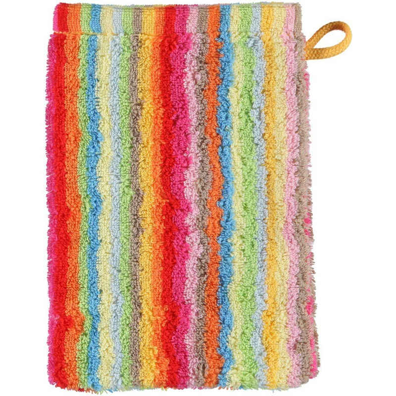 Cawö Handtuch Waschhandschuh Lifestyle Streifen 7008 25, Walkfrottier (1-St), Frotteeware, Handtuch