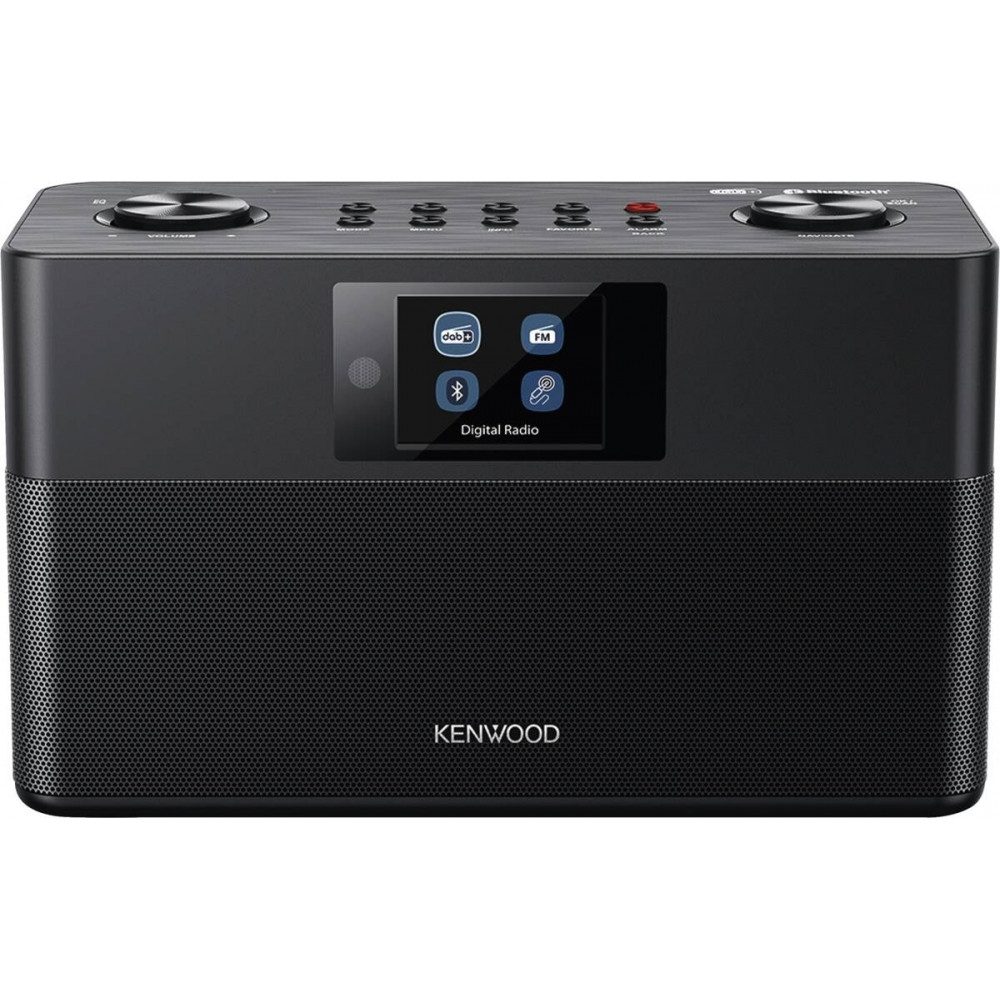 Kenwood CRST85DABB Home Audio Schwarz DAB+ Radio mit Bluetooth & Farbdisplay Digitalradio (DAB) (DAB+ Radio mit klarer Empfangsqualität, Bluetooth Audio Streaming, DAB+ Radio mit klarer Empfangsqualität)
