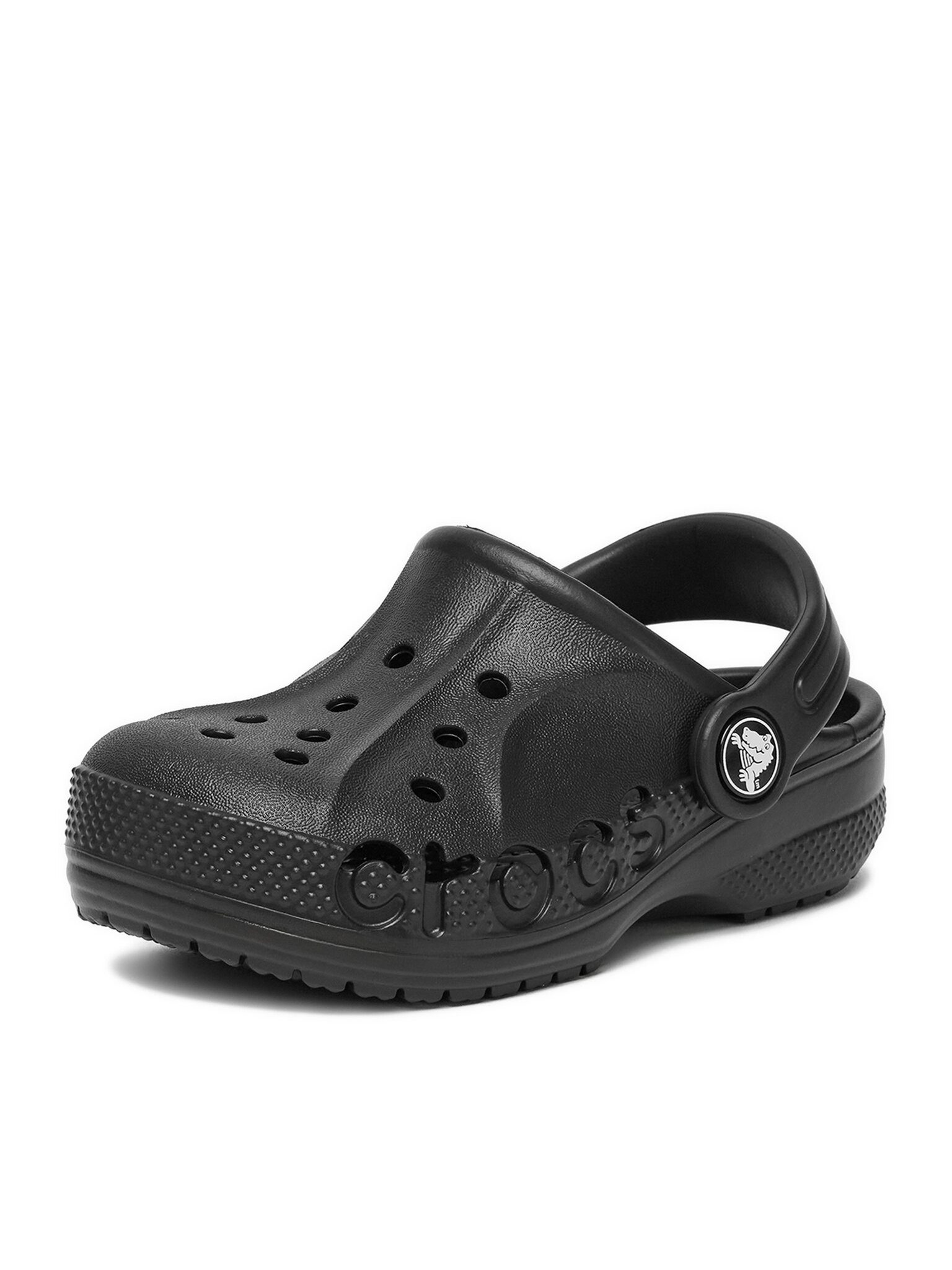 Crocs Crocs Mädchen Flip-Flops Crocs-C-BAYA CLOG T 207012-001 Schwarz Schwar Badepantolette