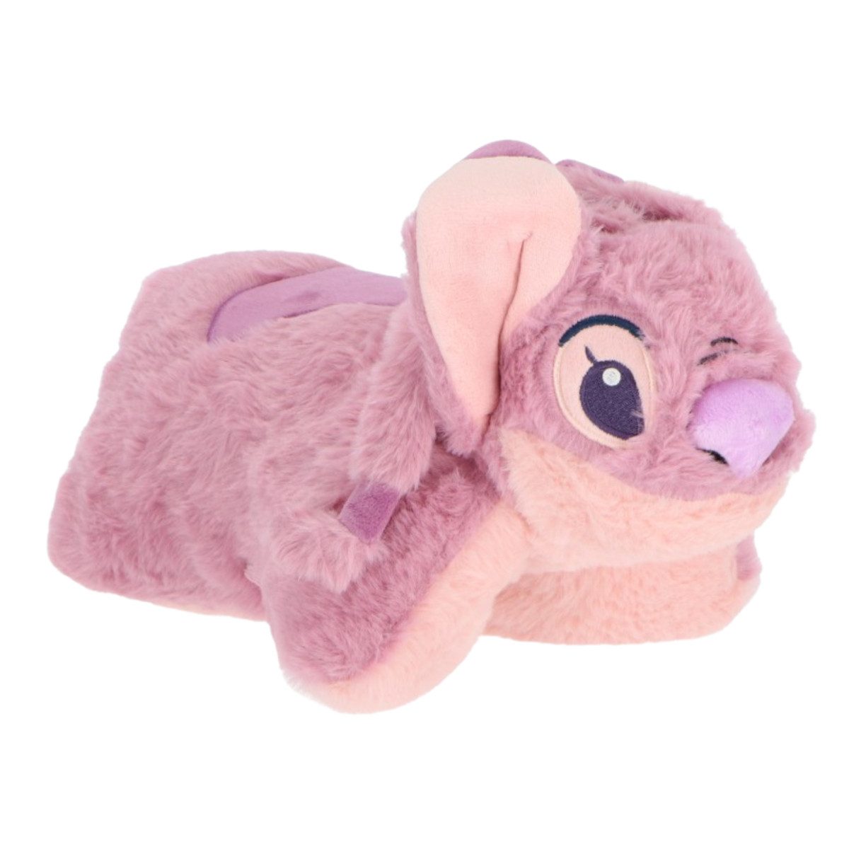 Lilo & Stitch Dekokissen - Angel Kuschelkissen Zierkissen Plüschkissen Rosa
