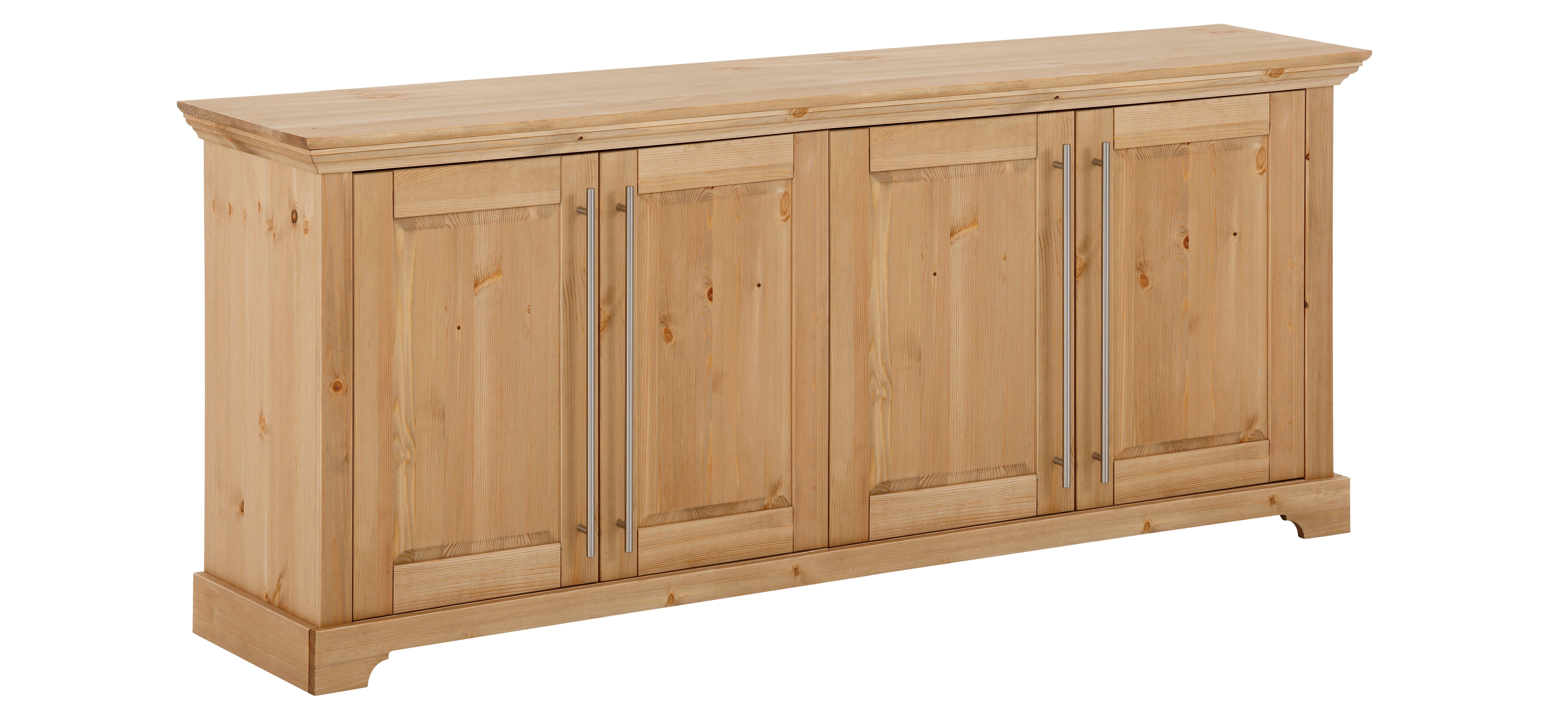 OTTO home Kommode Melissa, aus massiver Kiefer, FSC® zertifiziert, 4-türig, Breite 171 cm