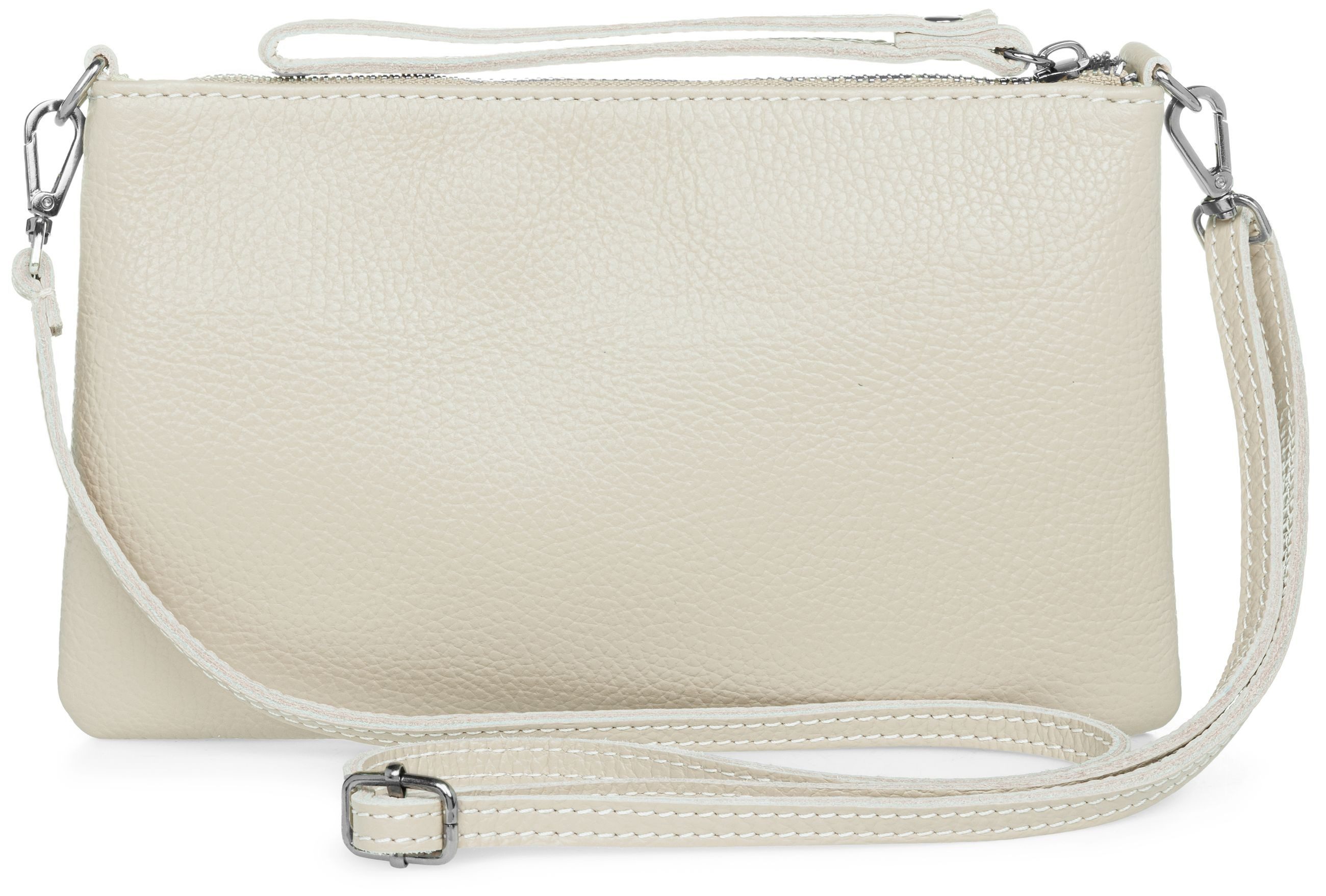 Caspar Clutch Abendtasche Kompakte Damen Leder Tasche - CLASSIC LINE - Mode günstig online kaufen