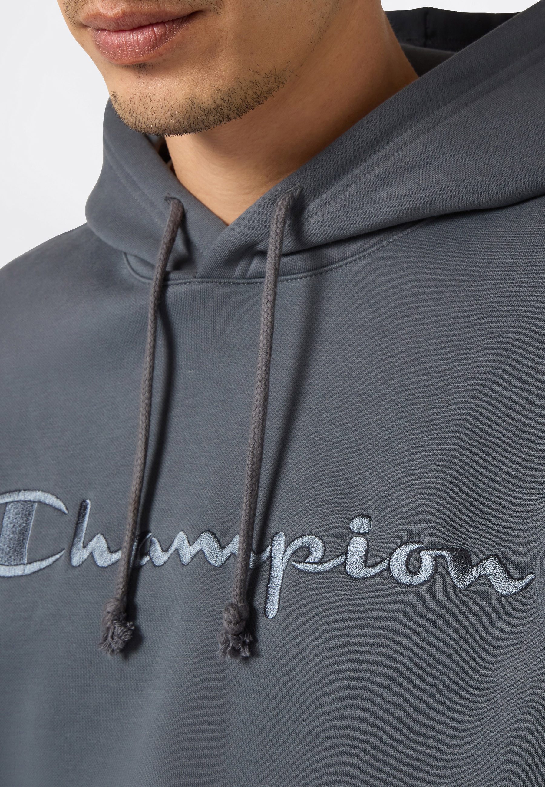 Champion Kapuzensweatshirt Hooded Sweatshirt aus Baumwolle und Polyester, in den Größen S bis XXL