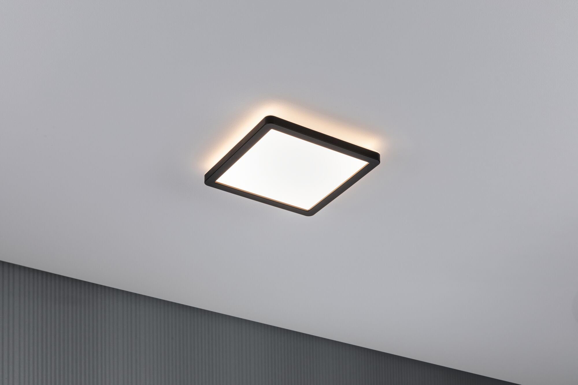 Paulmann LED Panel Warmweiß fest LED Shine, Atria integriert