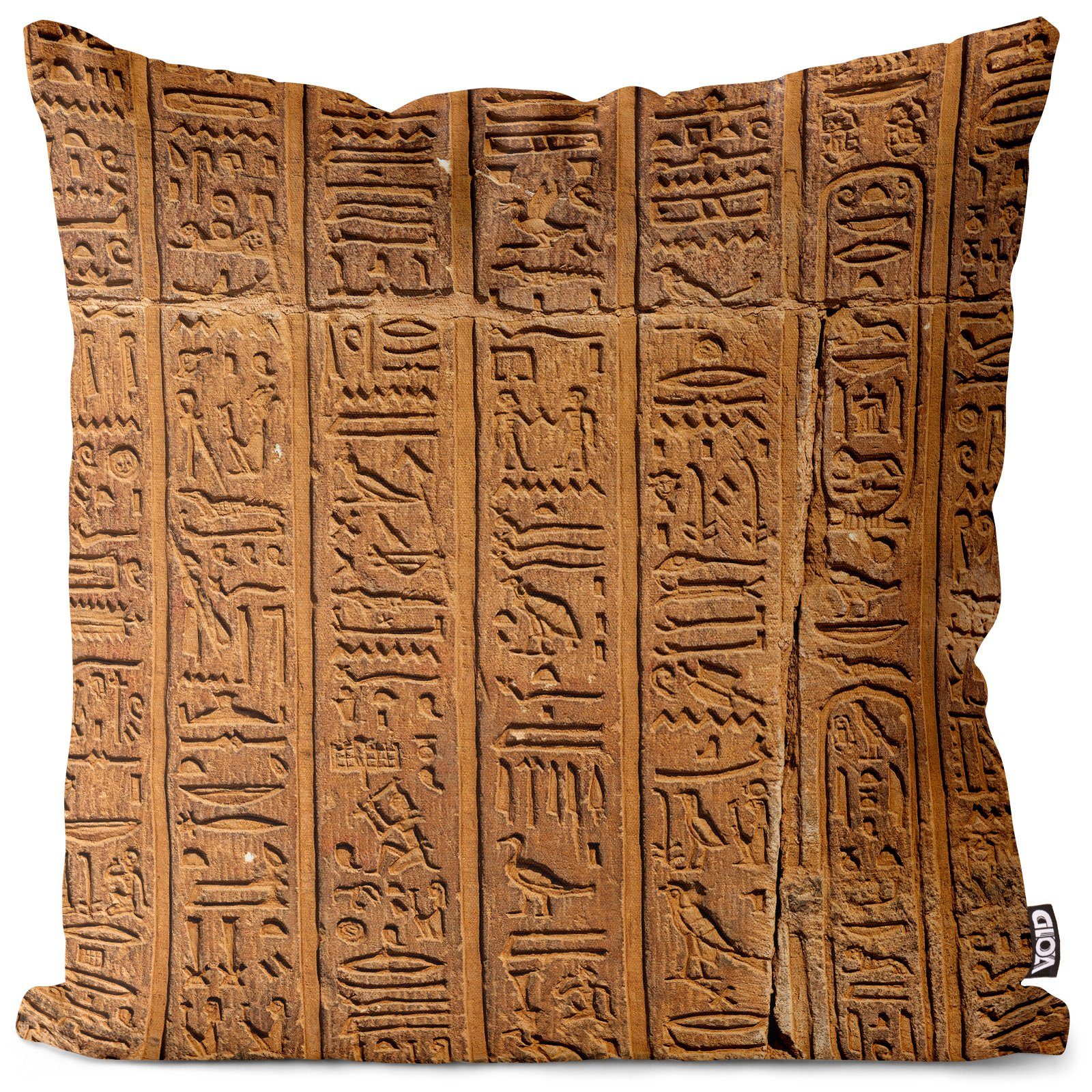 Kissenbezug, VOID (1 Urlaub Pyramiden Archäologie Museum Sphinx Tempel Ägypten Grab Ägypter Religion Stück), Zeichen Pharao Sofa-Kissen Kleopatra Gott Kultur